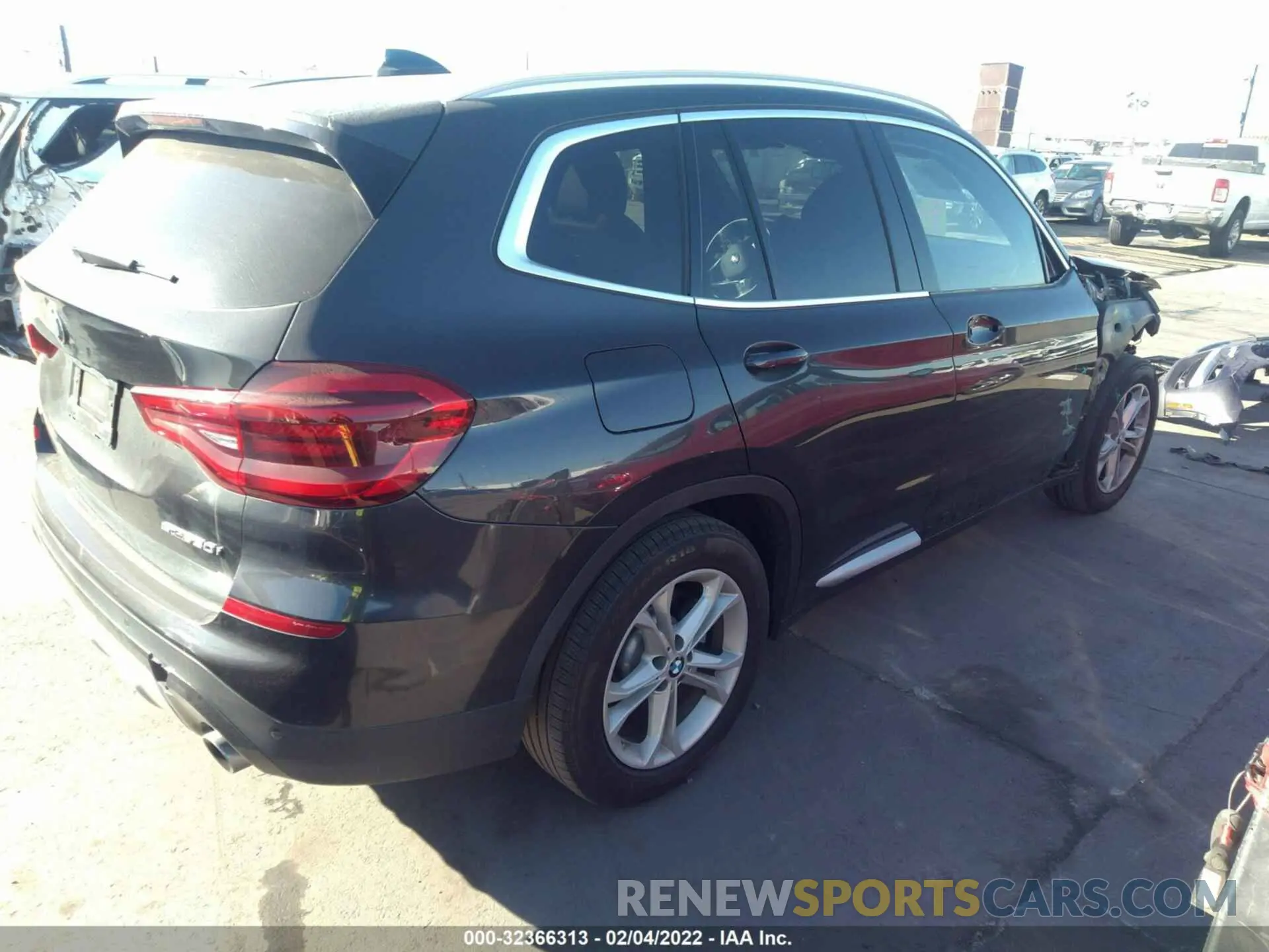 4 Photograph of a damaged car 5UXTR7C52KLR47074 BMW X3 2019