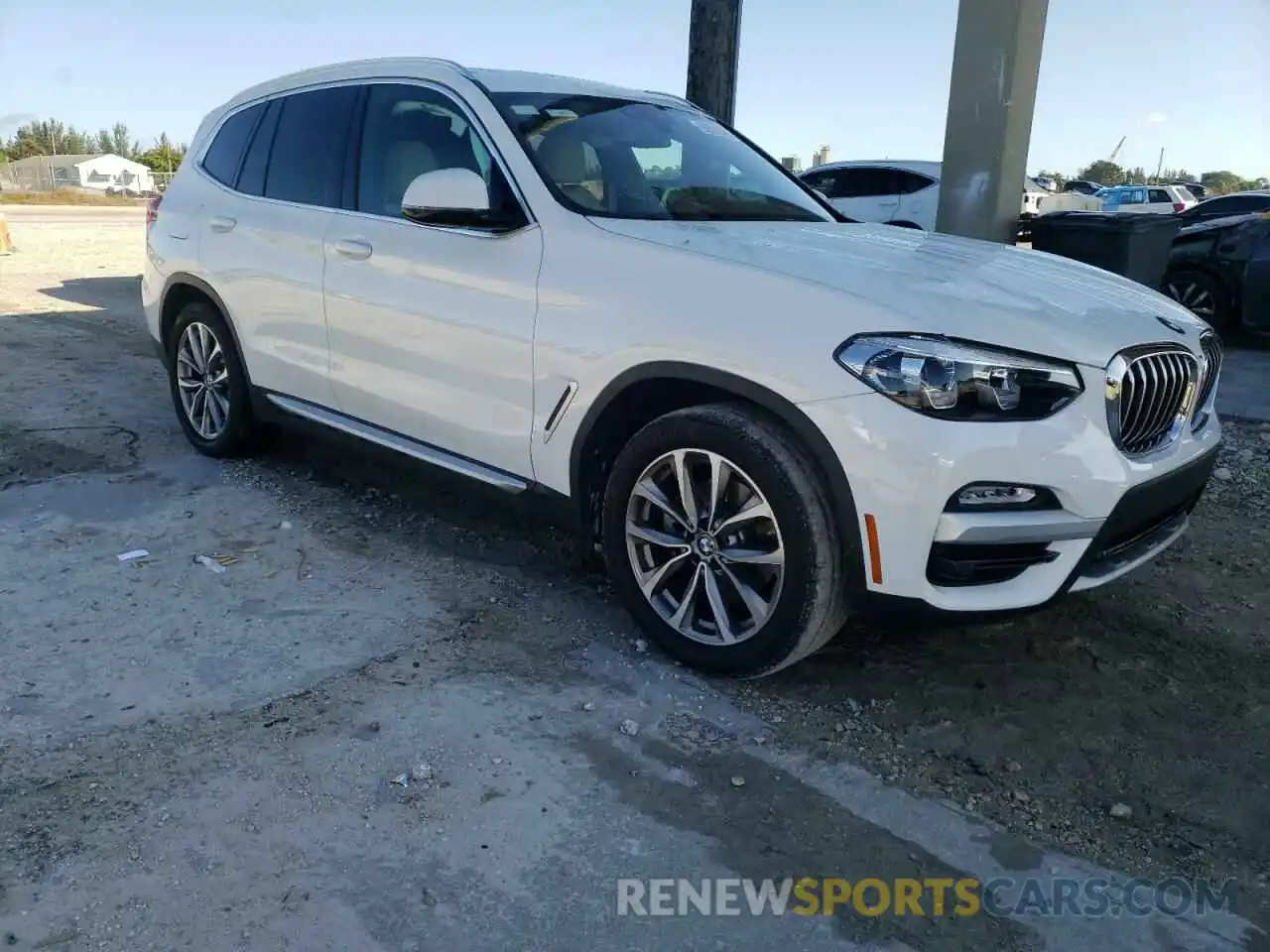 1 Photograph of a damaged car 5UXTR7C52KLR51853 BMW X3 2019