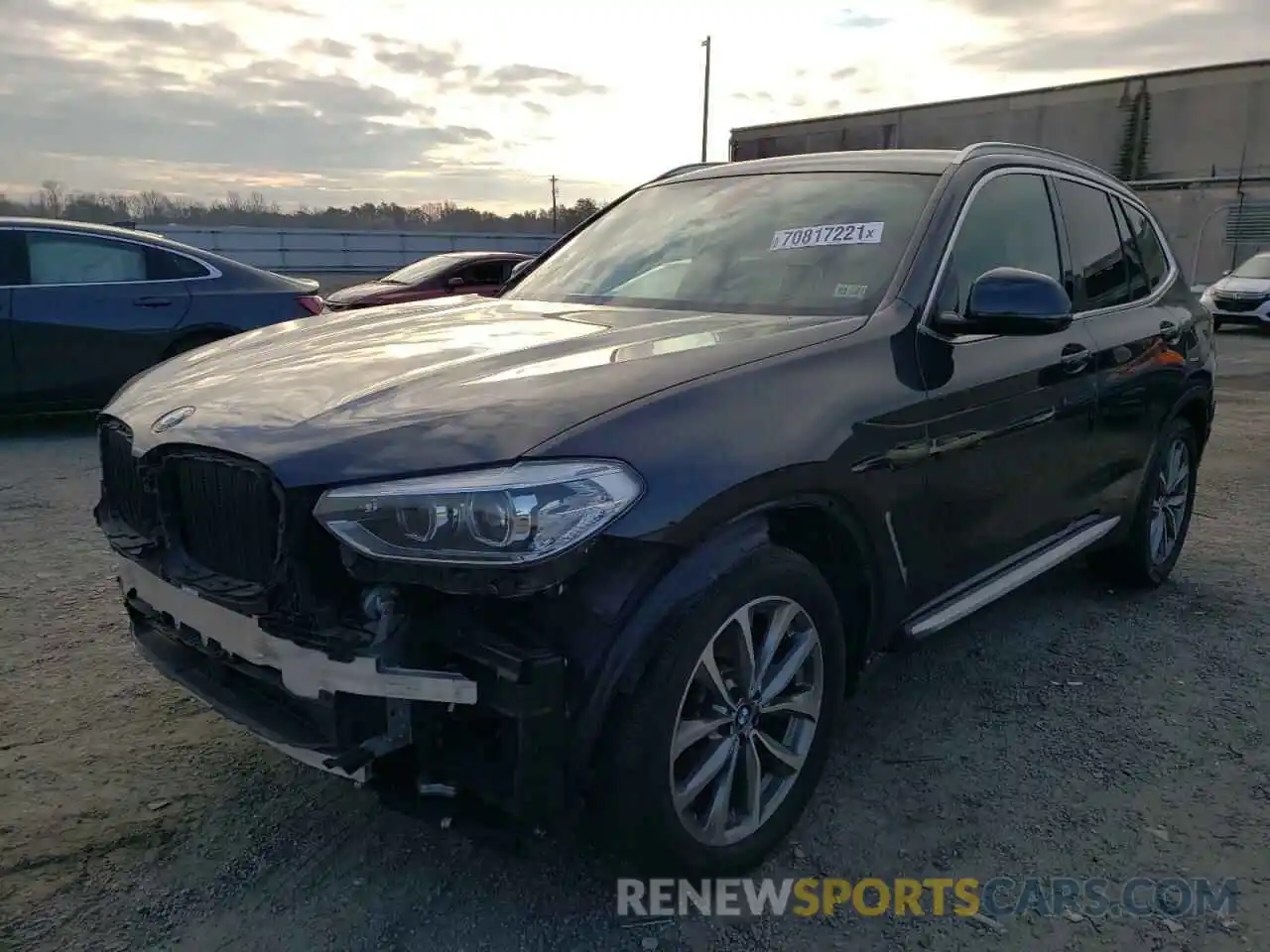 2 Photograph of a damaged car 5UXTR7C53KLF25155 BMW X3 2019