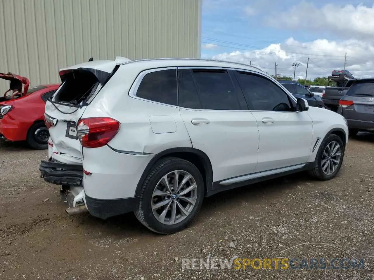 3 Photograph of a damaged car 5UXTR7C53KLF28962 BMW X3 2019