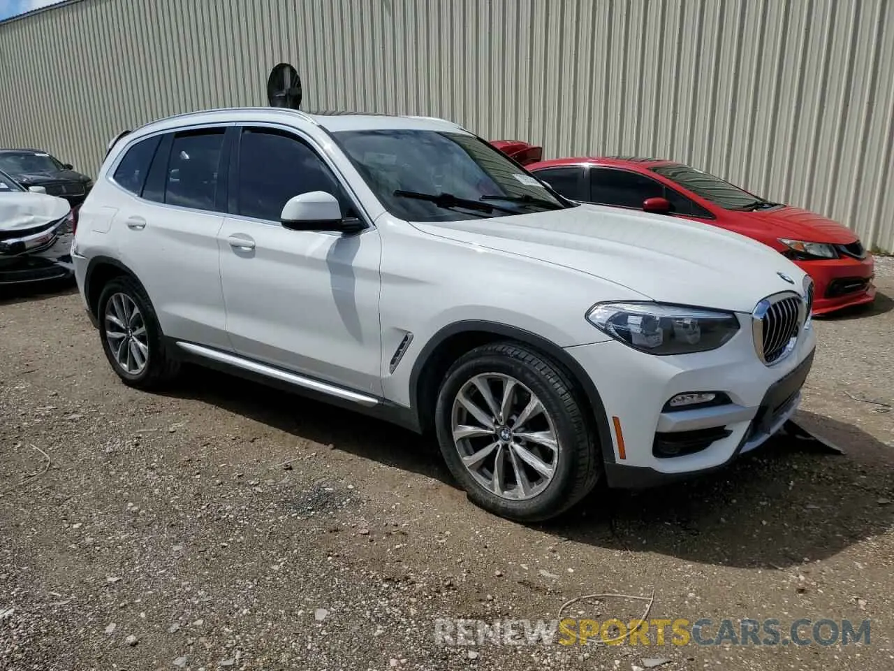 4 Photograph of a damaged car 5UXTR7C53KLF28962 BMW X3 2019