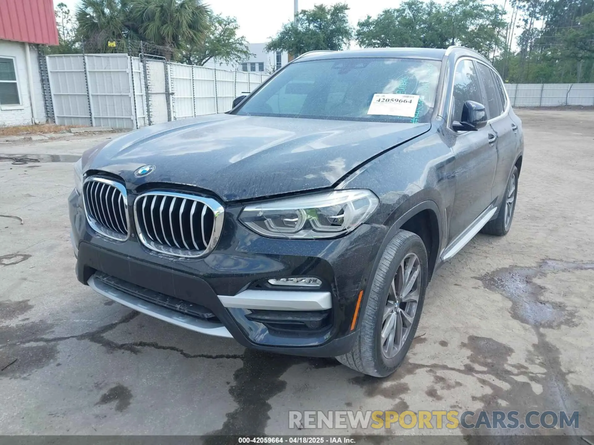 2 Photograph of a damaged car 5UXTR7C53KLR45382 BMW X3 2019