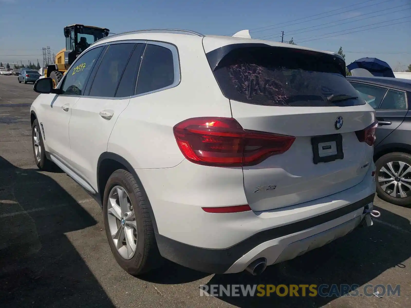 3 Photograph of a damaged car 5UXTR7C53KLR47357 BMW X3 2019