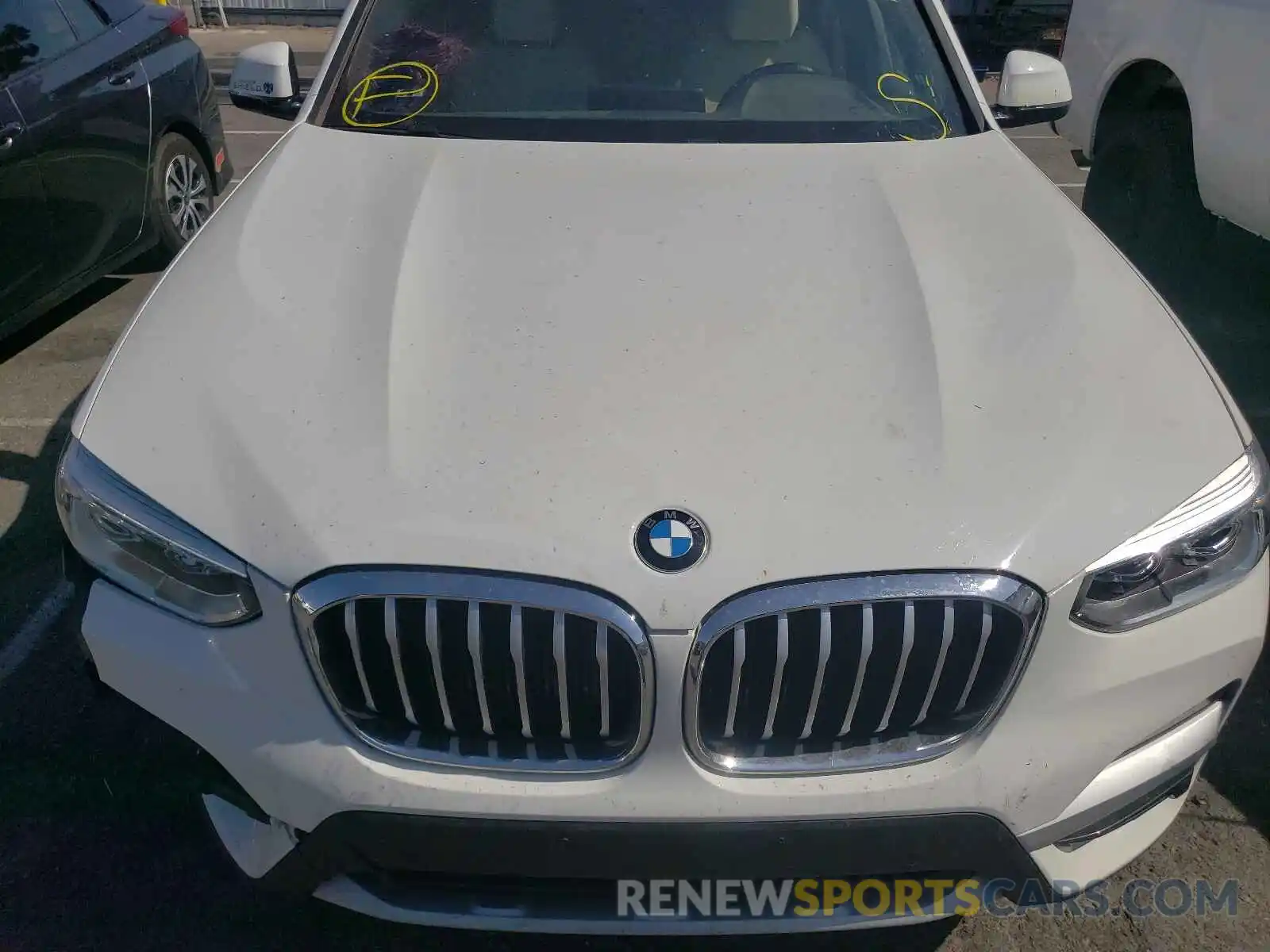 9 Photograph of a damaged car 5UXTR7C53KLR47357 BMW X3 2019