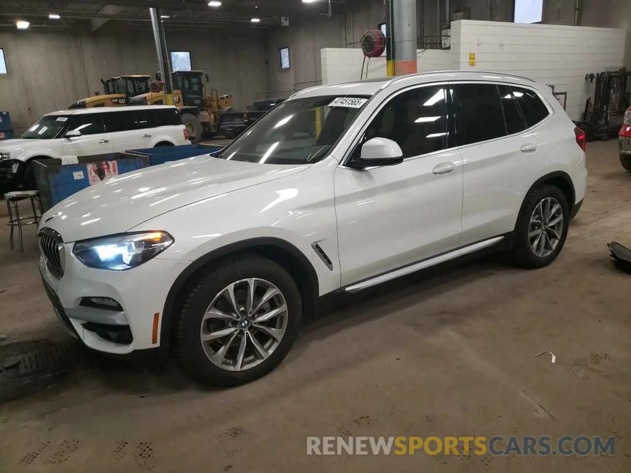 1 Photograph of a damaged car 5UXTR7C53KLR49786 BMW X3 2019