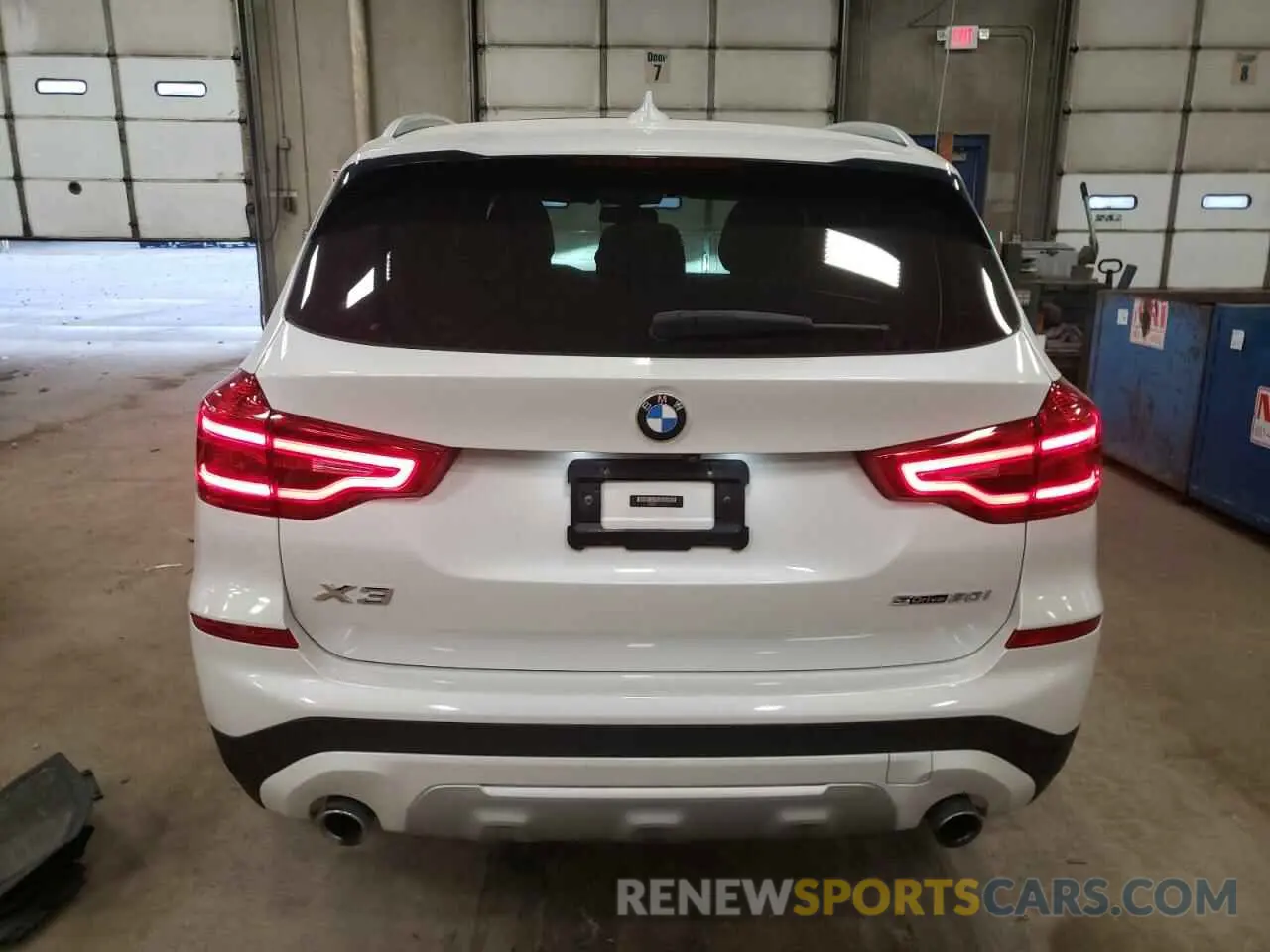 6 Photograph of a damaged car 5UXTR7C53KLR49786 BMW X3 2019