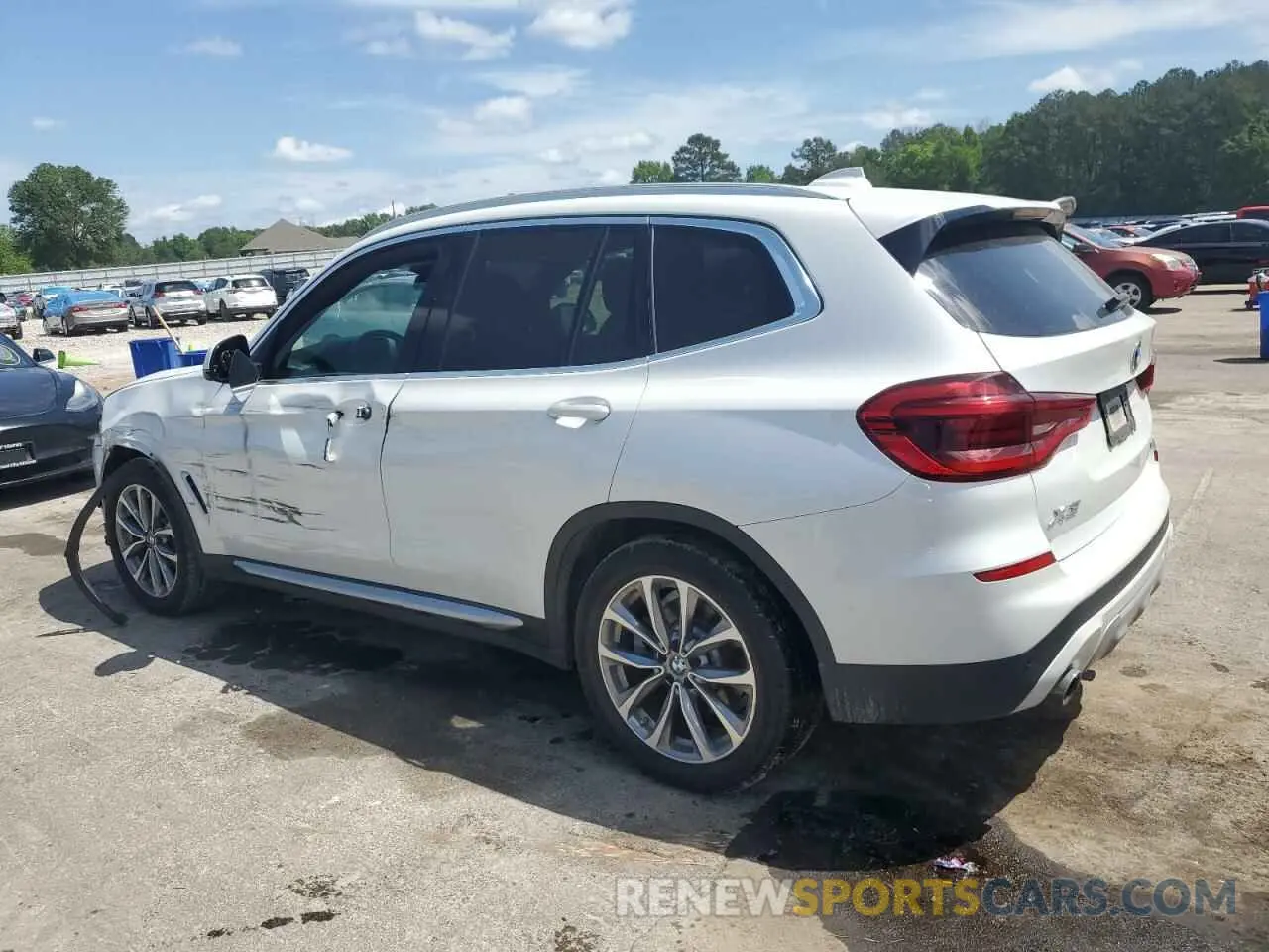 2 Photograph of a damaged car 5UXTR7C53KLR50744 BMW X3 2019