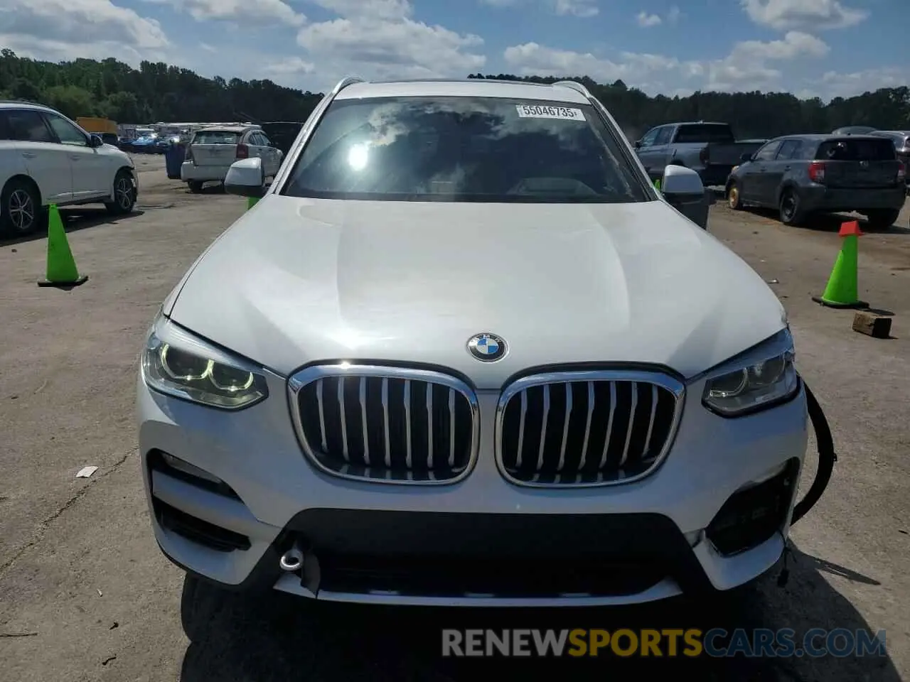 5 Photograph of a damaged car 5UXTR7C53KLR50744 BMW X3 2019