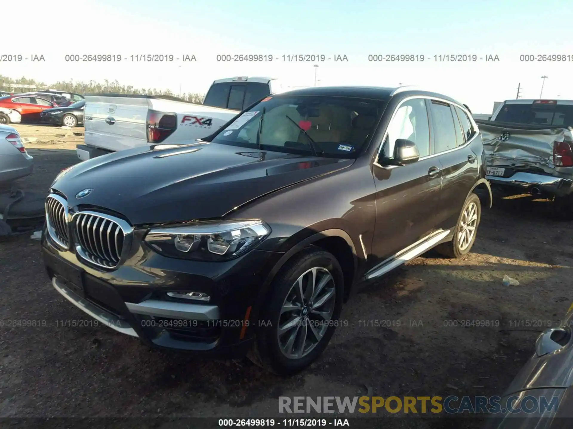 2 Photograph of a damaged car 5UXTR7C54KLE97060 BMW X3 2019