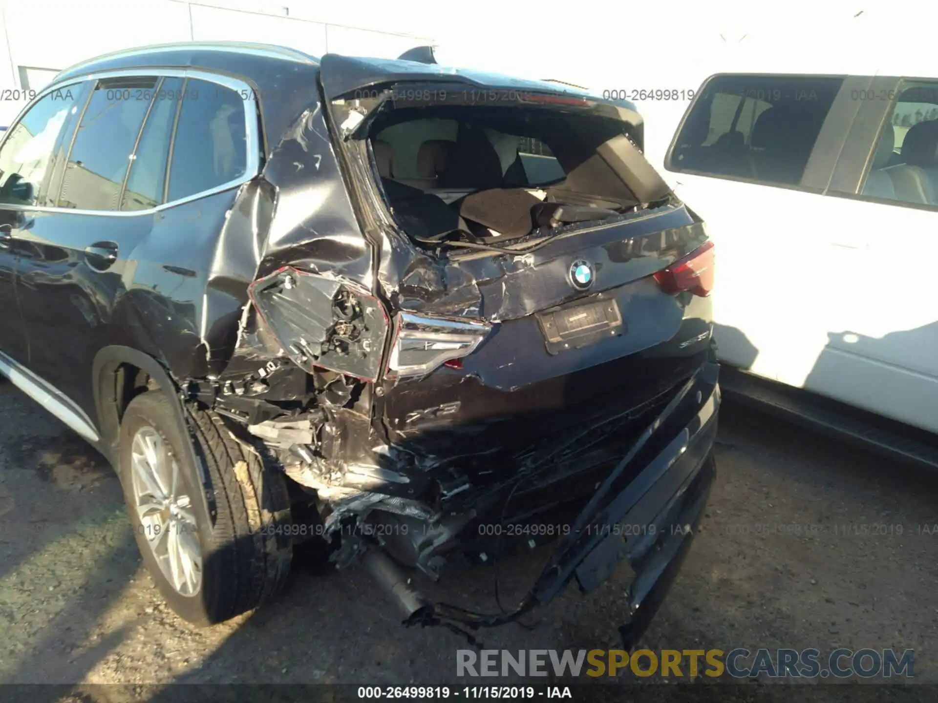 6 Photograph of a damaged car 5UXTR7C54KLE97060 BMW X3 2019