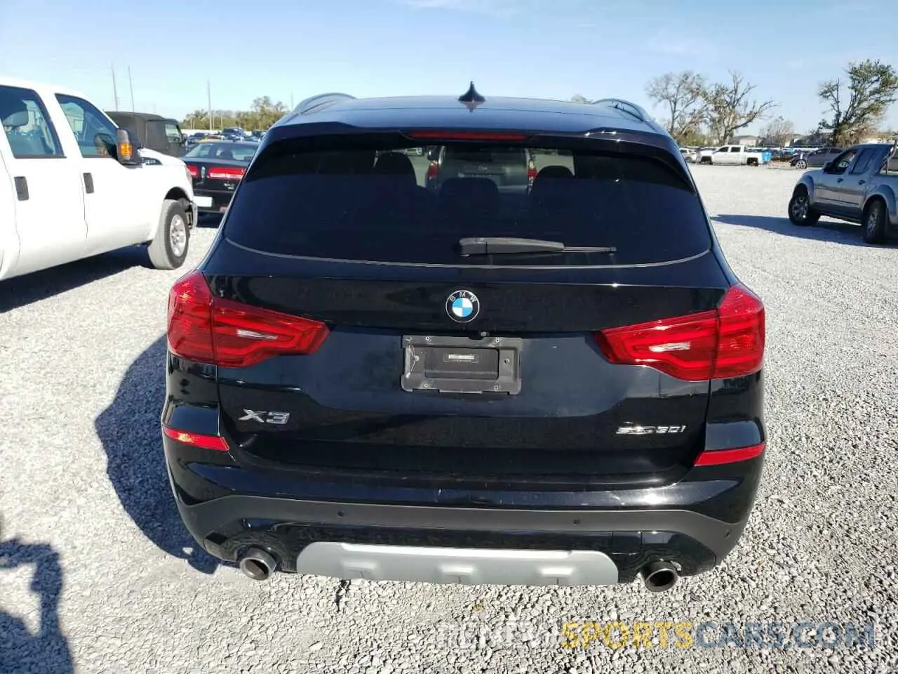 6 Photograph of a damaged car 5UXTR7C54KLF28470 BMW X3 2019
