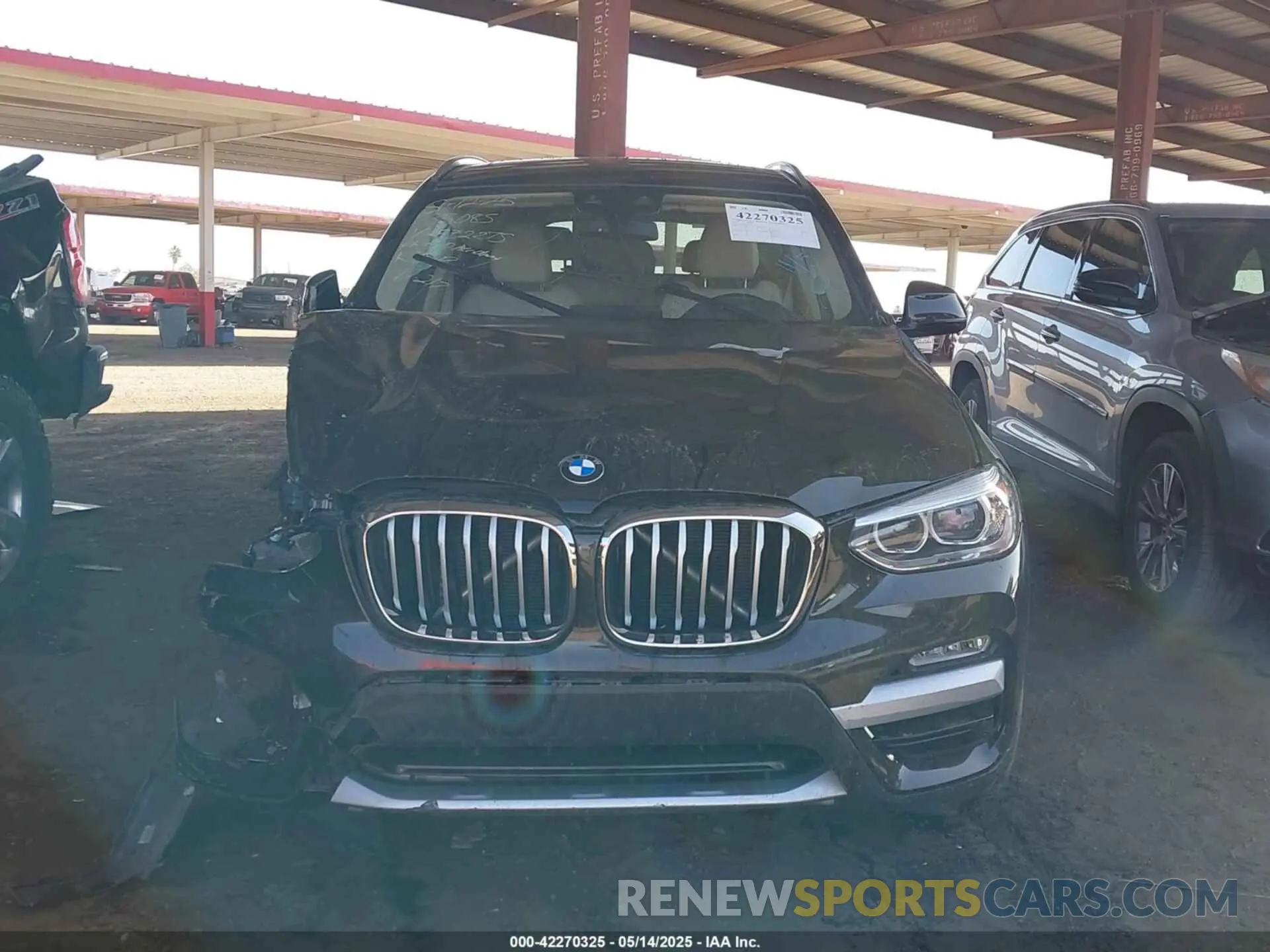 12 Photograph of a damaged car 5UXTR7C54KLF32275 BMW X3 2019