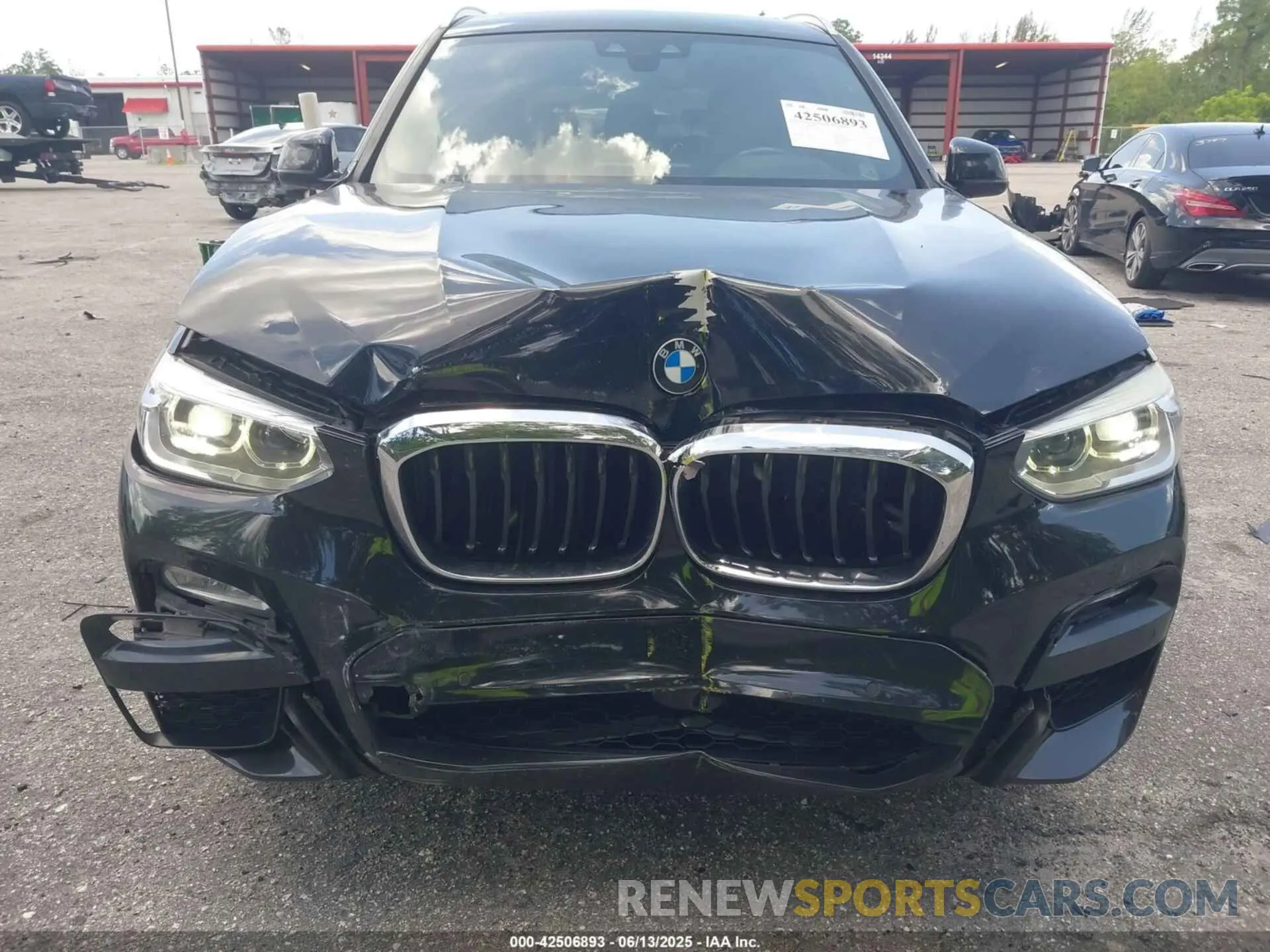 12 Photograph of a damaged car 5UXTR7C54KLF33863 BMW X3 2019