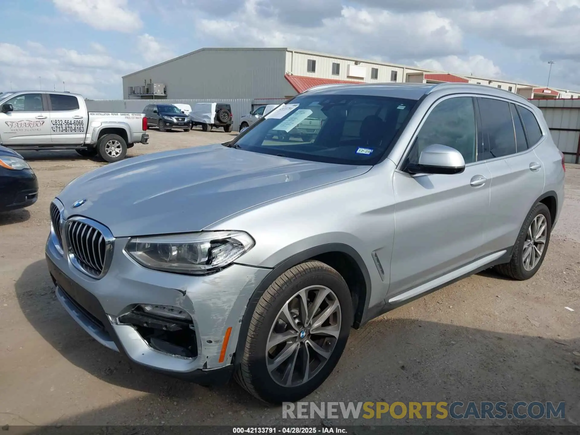 2 Photograph of a damaged car 5UXTR7C54KLR52907 BMW X3 2019