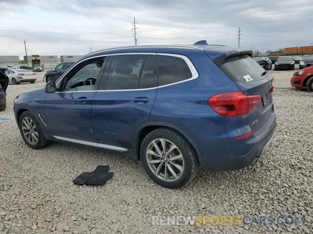 2 Photograph of a damaged car 5UXTR7C55KLE88917 BMW X3 2019