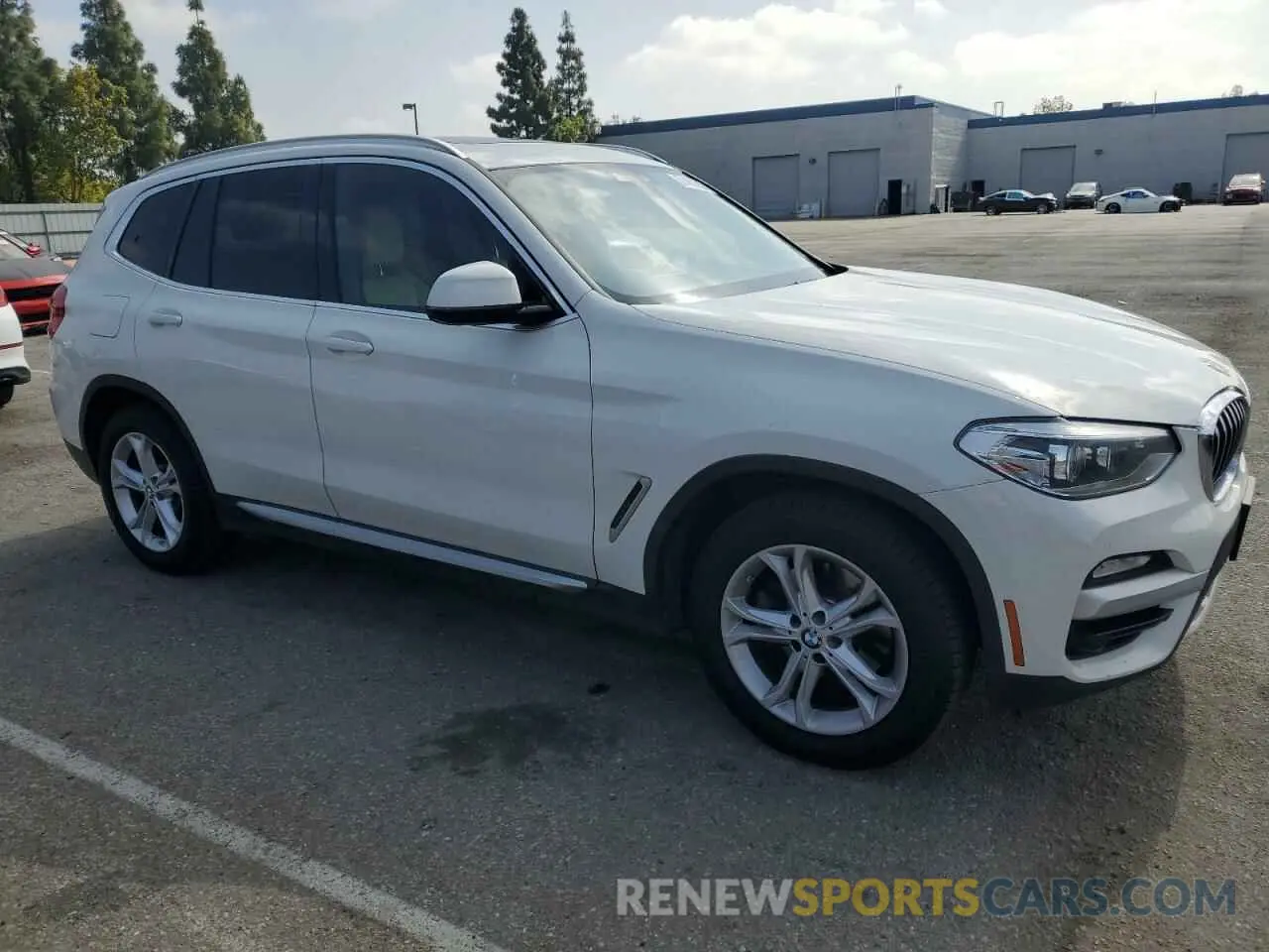 4 Photograph of a damaged car 5UXTR7C55KLE93812 BMW X3 2019