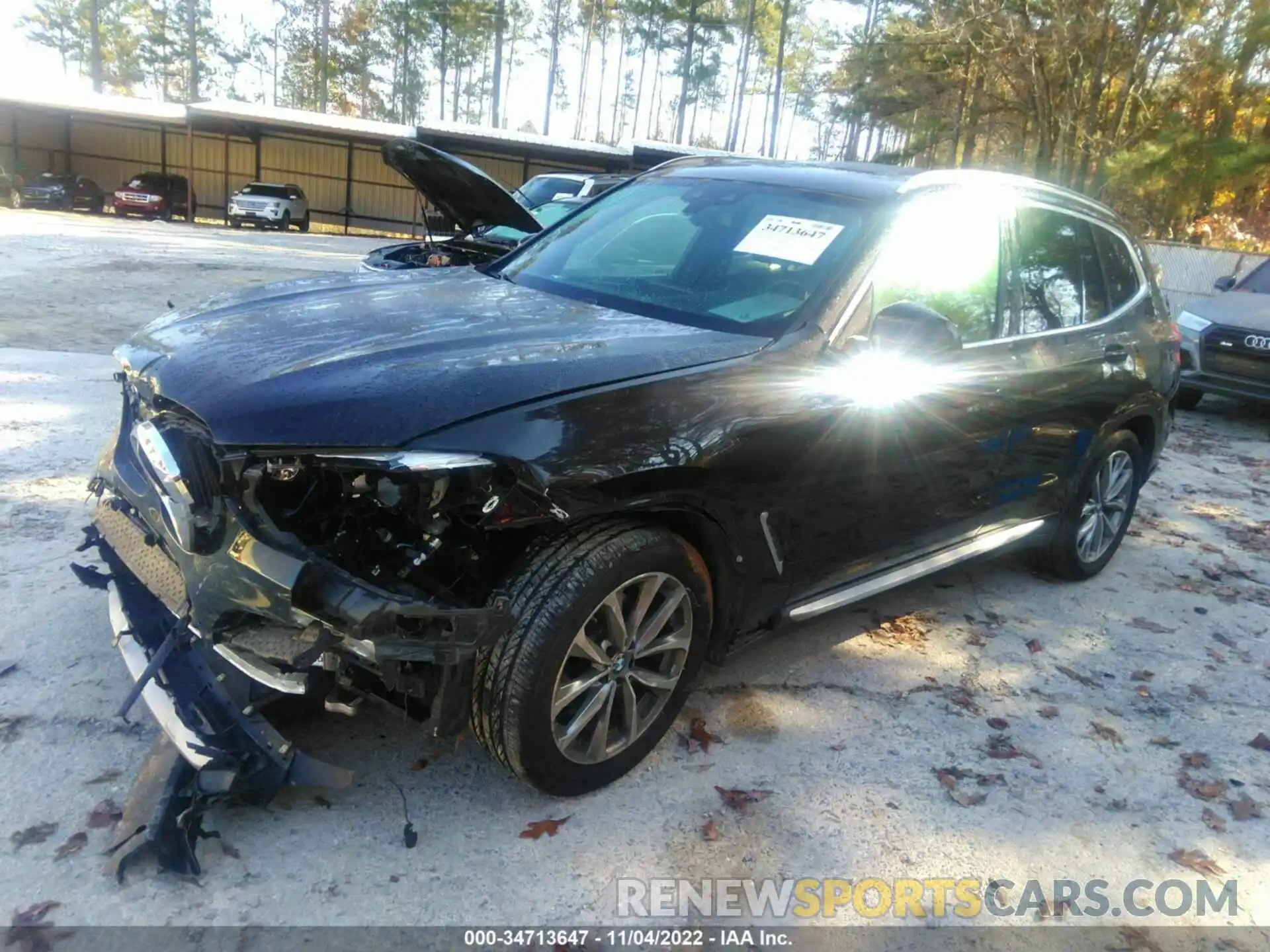 2 Photograph of a damaged car 5UXTR7C55KLE96208 BMW X3 2019