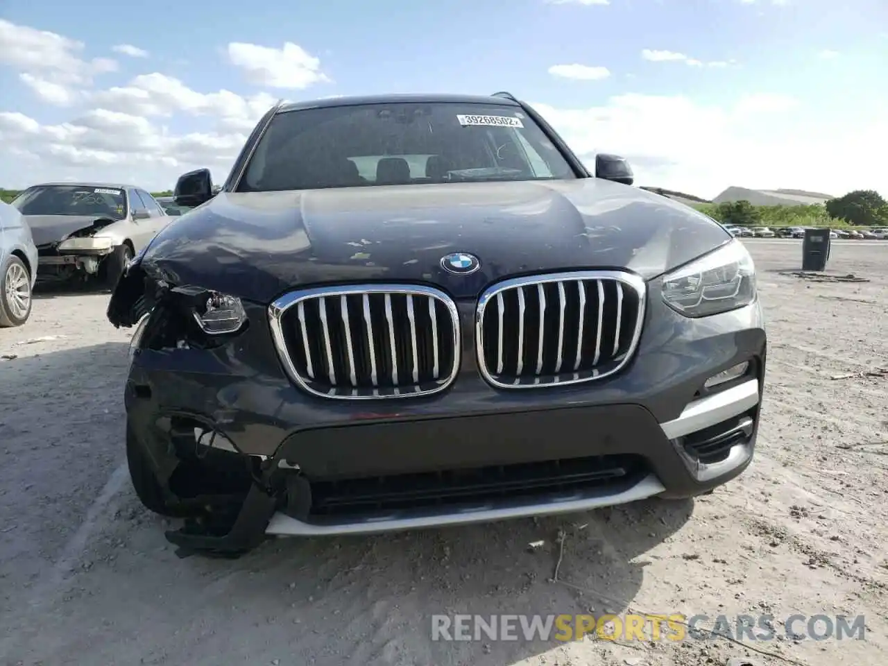 9 Photograph of a damaged car 5UXTR7C55KLF30051 BMW X3 2019