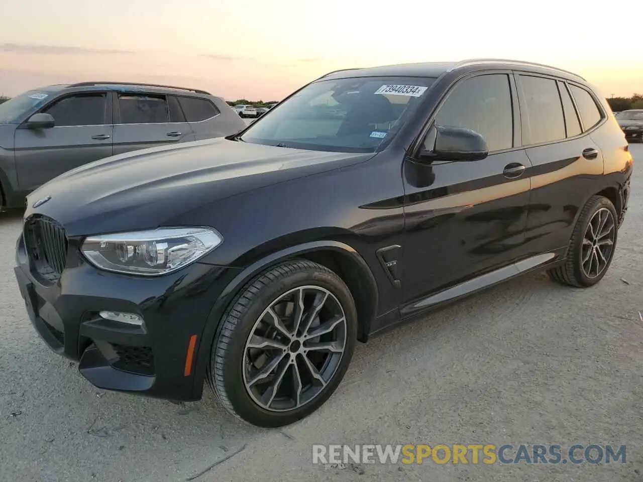 1 Photograph of a damaged car 5UXTR7C55KLF34553 BMW X3 2019
