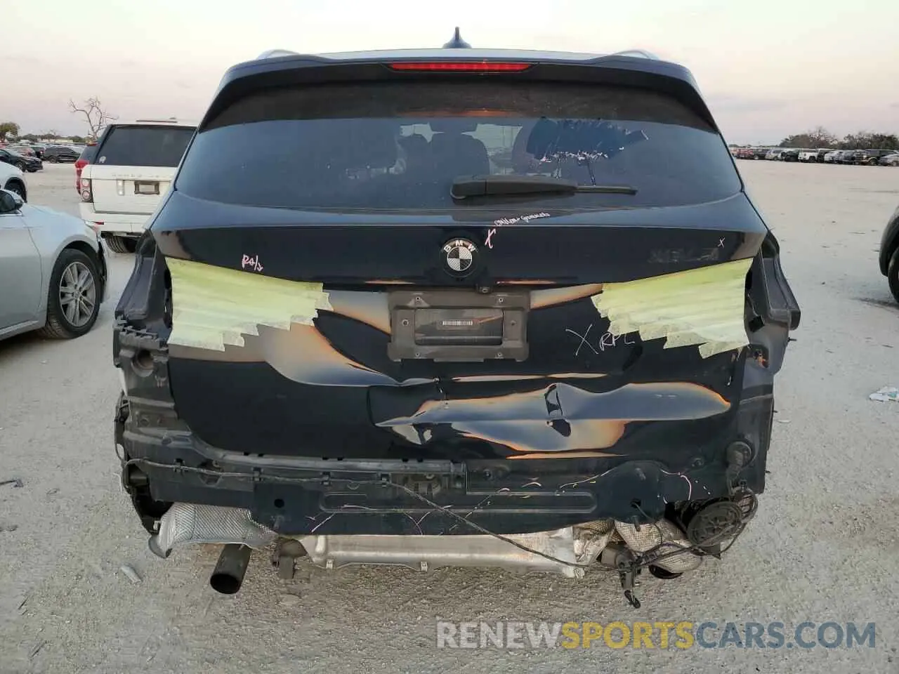 6 Photograph of a damaged car 5UXTR7C55KLF34553 BMW X3 2019