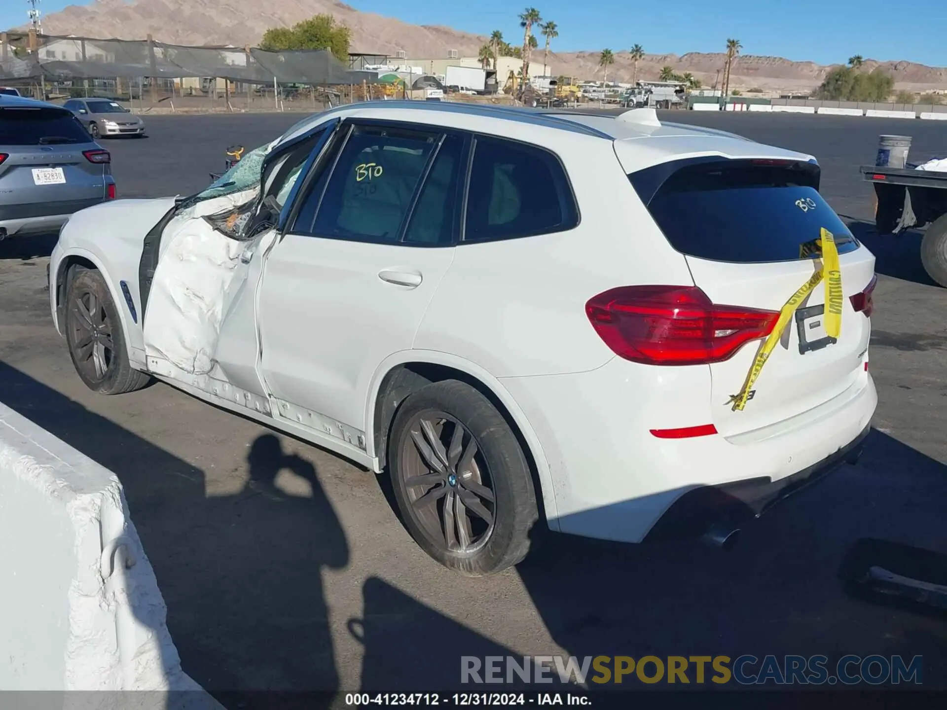 3 Photograph of a damaged car 5UXTR7C55KLF36884 BMW X3 2019