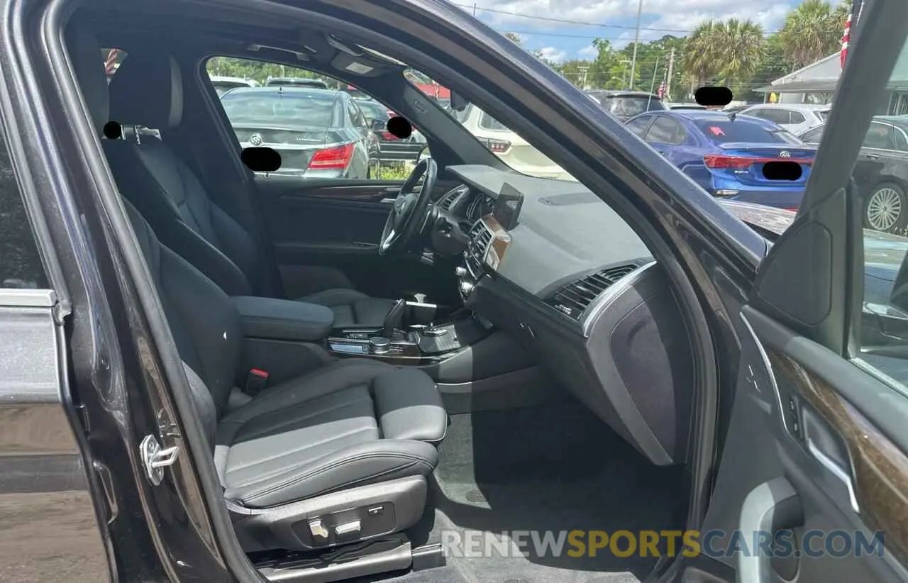 5 Photograph of a damaged car 5UXTR7C55KLF37078 BMW X3 2019