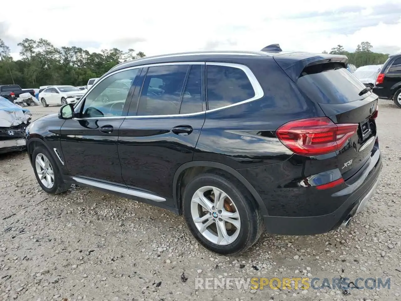 2 Photograph of a damaged car 5UXTR7C55KLR44315 BMW X3 2019