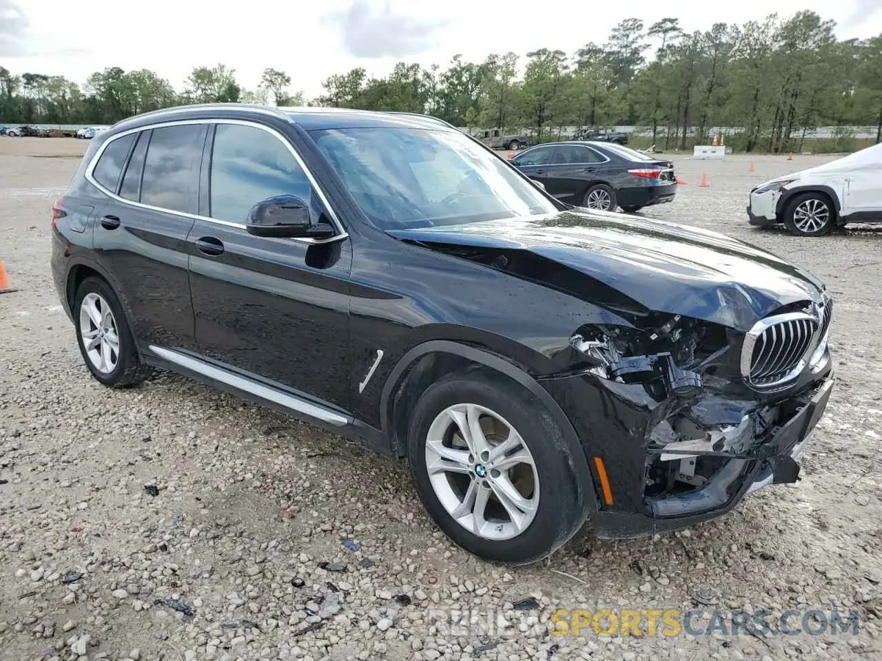 4 Photograph of a damaged car 5UXTR7C55KLR44315 BMW X3 2019