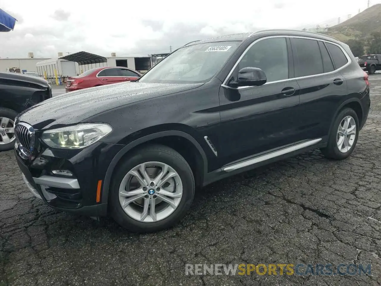 1 Photograph of a damaged car 5UXTR7C55KLR44556 BMW X3 2019