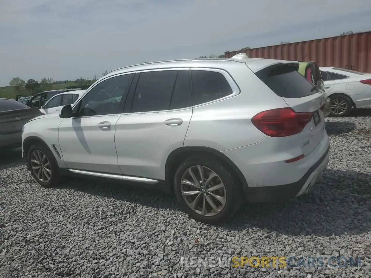 2 Photograph of a damaged car 5UXTR7C55KLR49045 BMW X3 2019