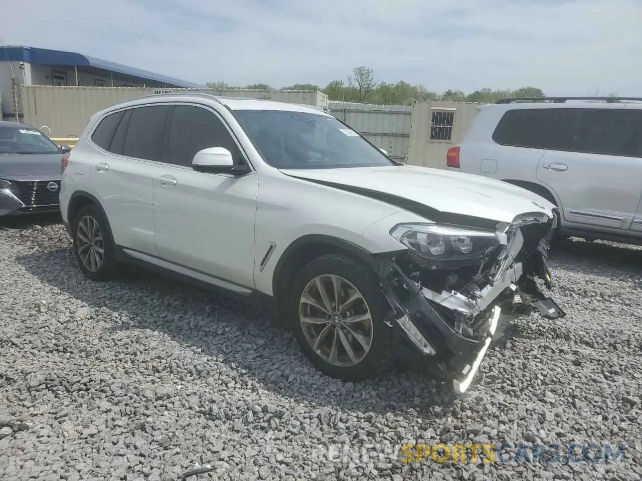 4 Photograph of a damaged car 5UXTR7C55KLR49045 BMW X3 2019
