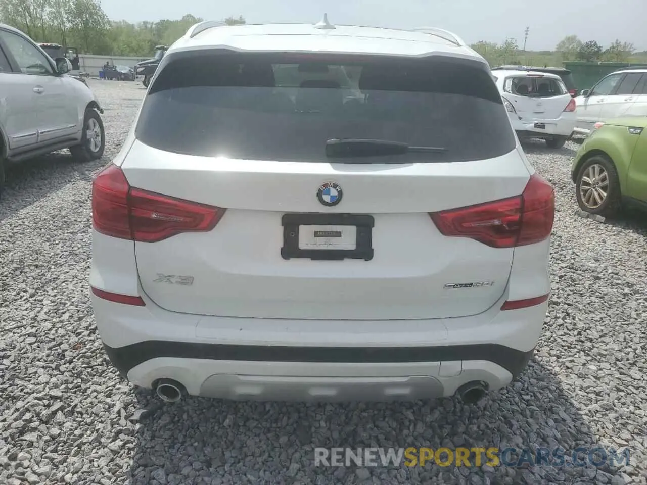 6 Photograph of a damaged car 5UXTR7C55KLR49045 BMW X3 2019