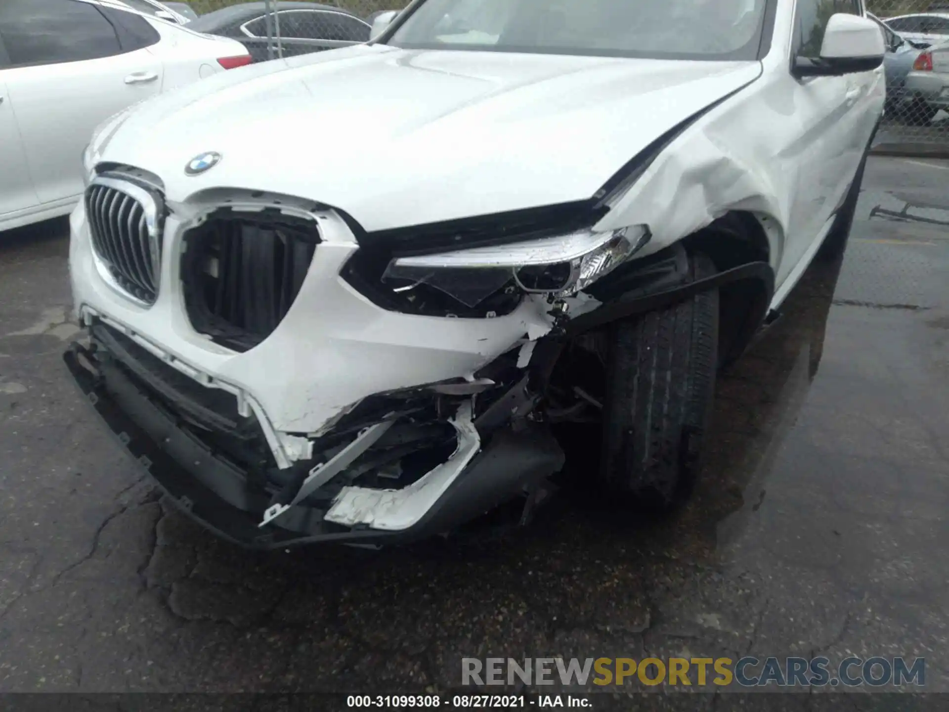 6 Photograph of a damaged car 5UXTR7C55KLR50180 BMW X3 2019