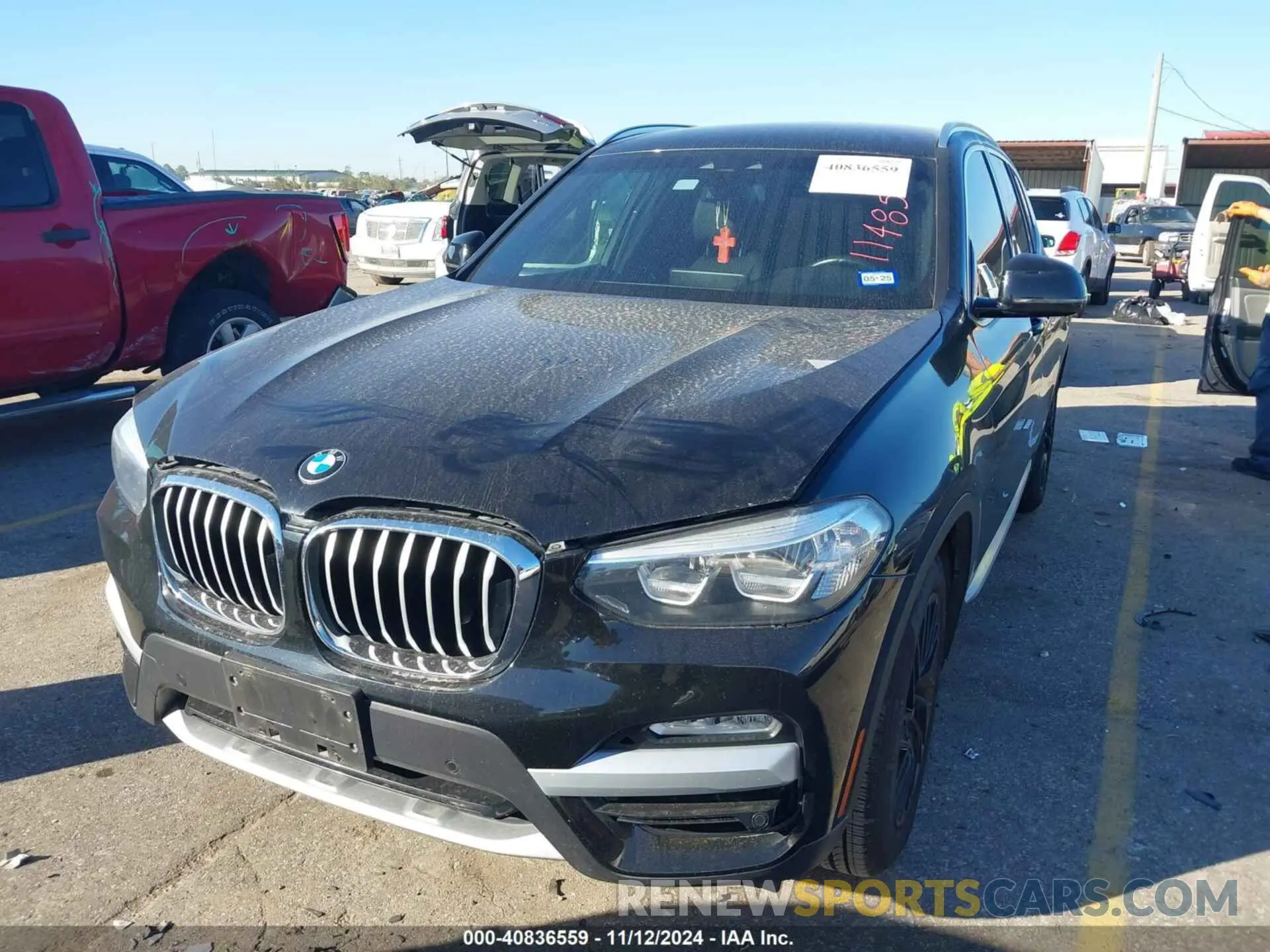 2 Photograph of a damaged car 5UXTR7C55KLR50793 BMW X3 2019