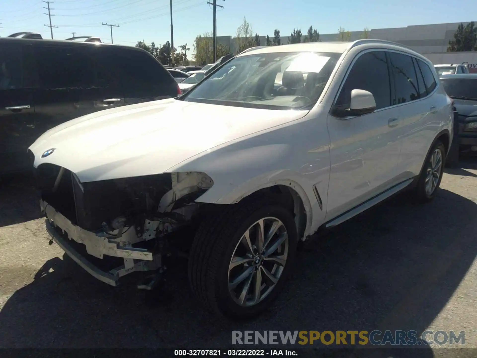 2 Photograph of a damaged car 5UXTR7C56KLA48611 BMW X3 2019