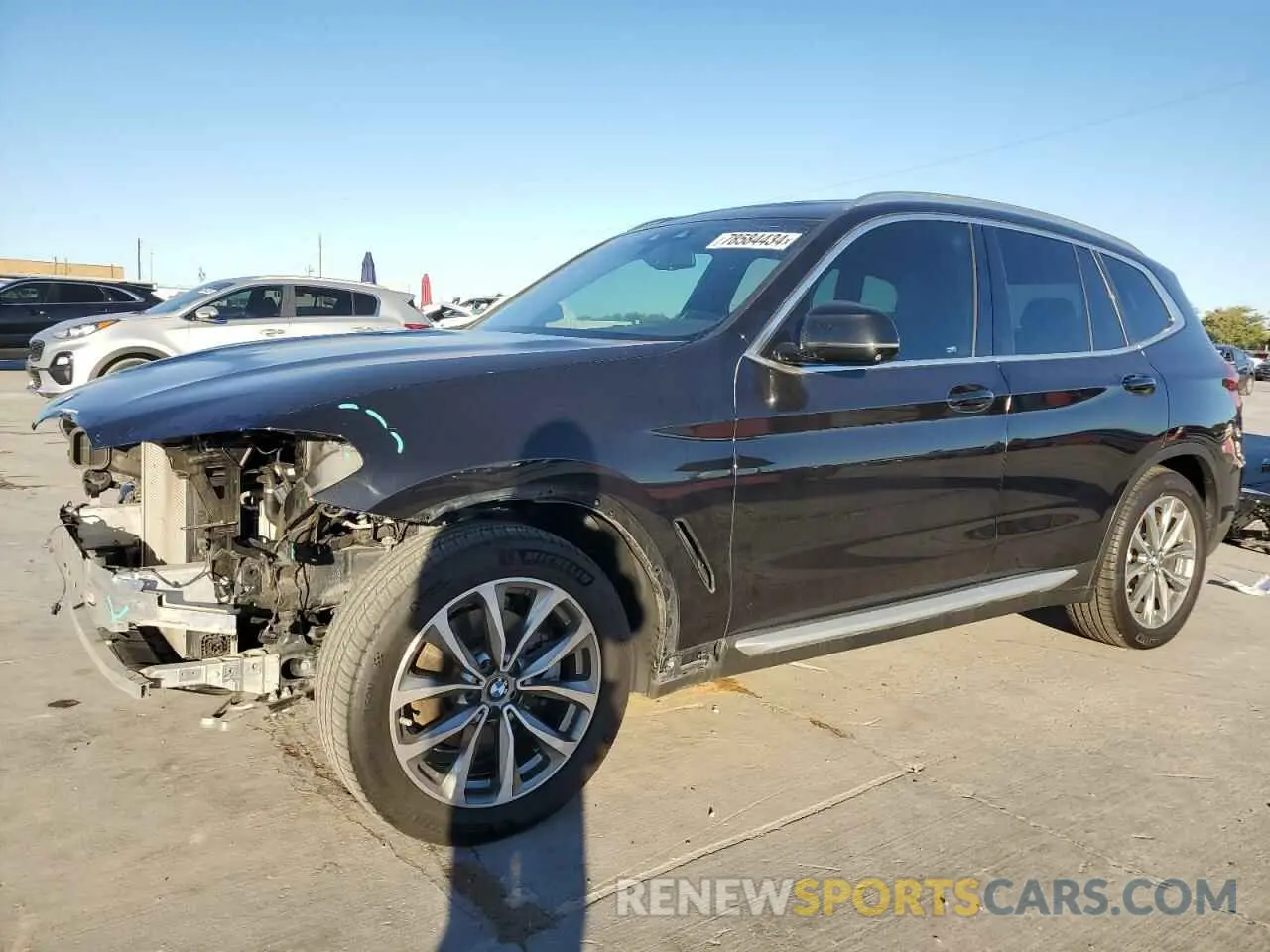 1 Photograph of a damaged car 5UXTR7C56KLE94886 BMW X3 2019