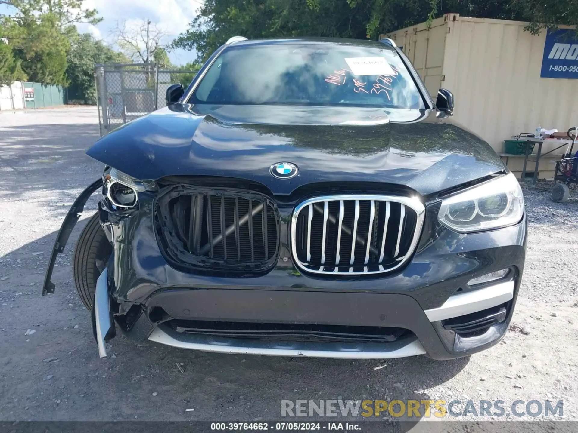 11 Photograph of a damaged car 5UXTR7C56KLF23433 BMW X3 2019