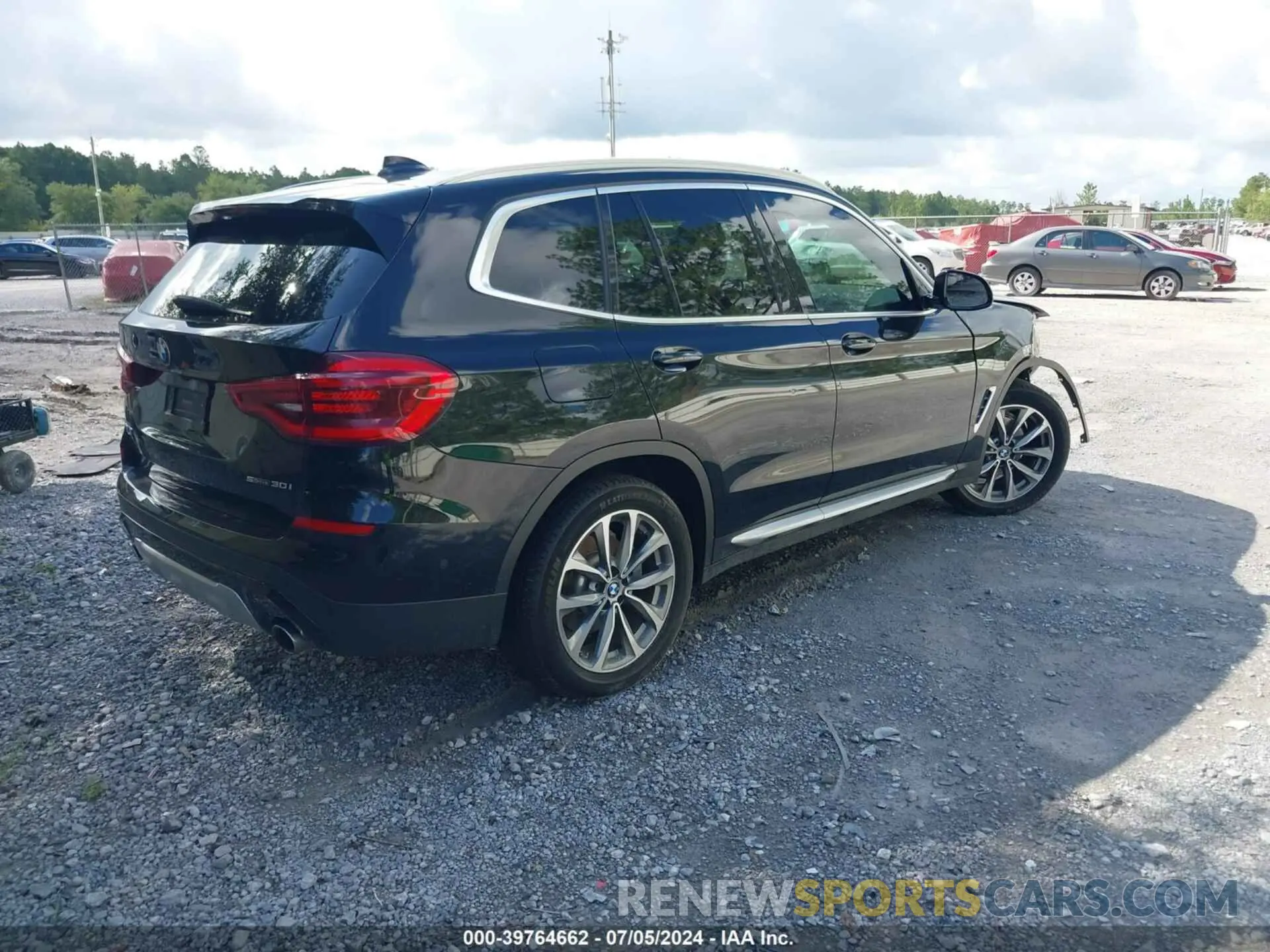 4 Photograph of a damaged car 5UXTR7C56KLF23433 BMW X3 2019