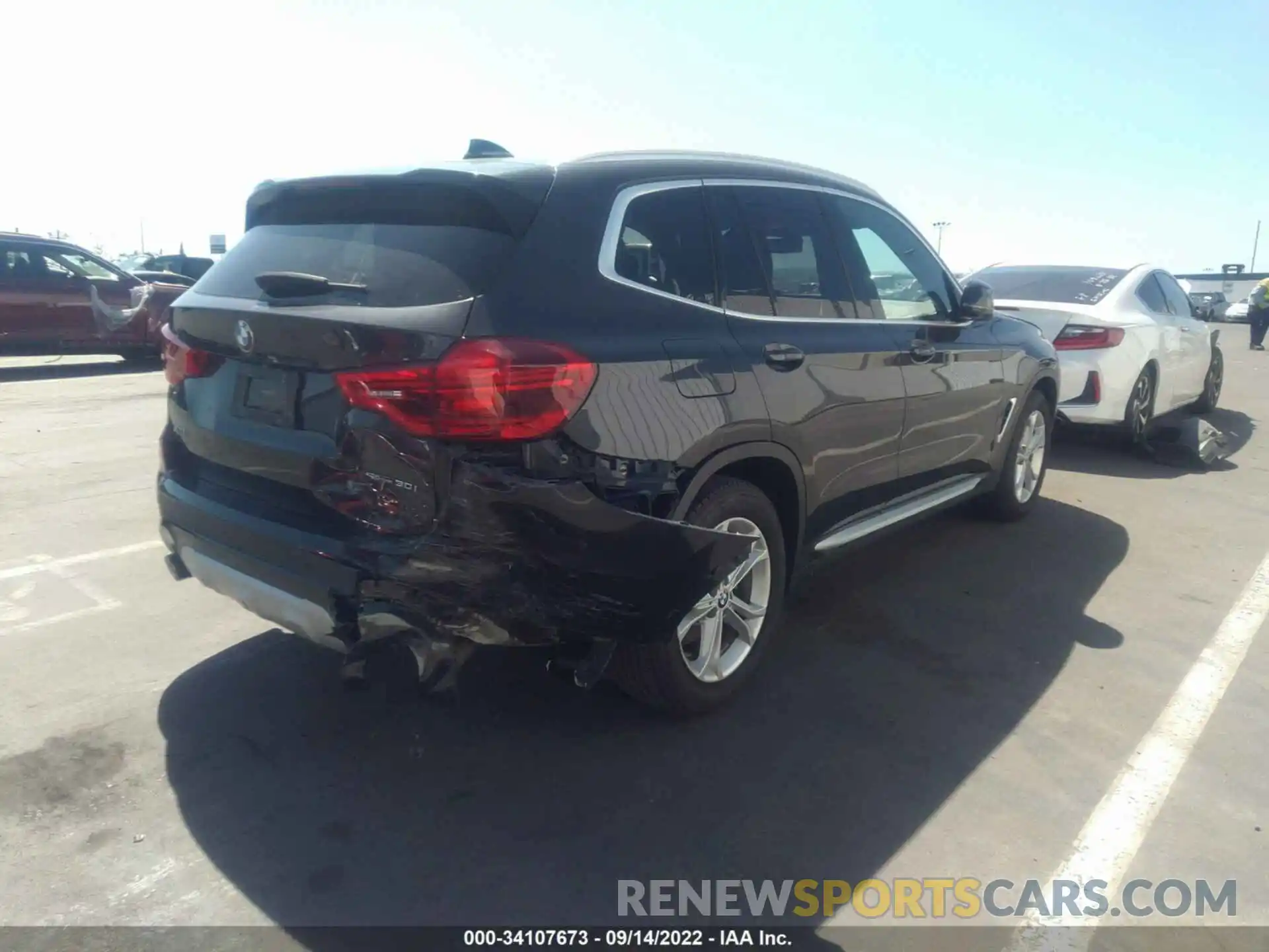 4 Photograph of a damaged car 5UXTR7C56KLF24209 BMW X3 2019