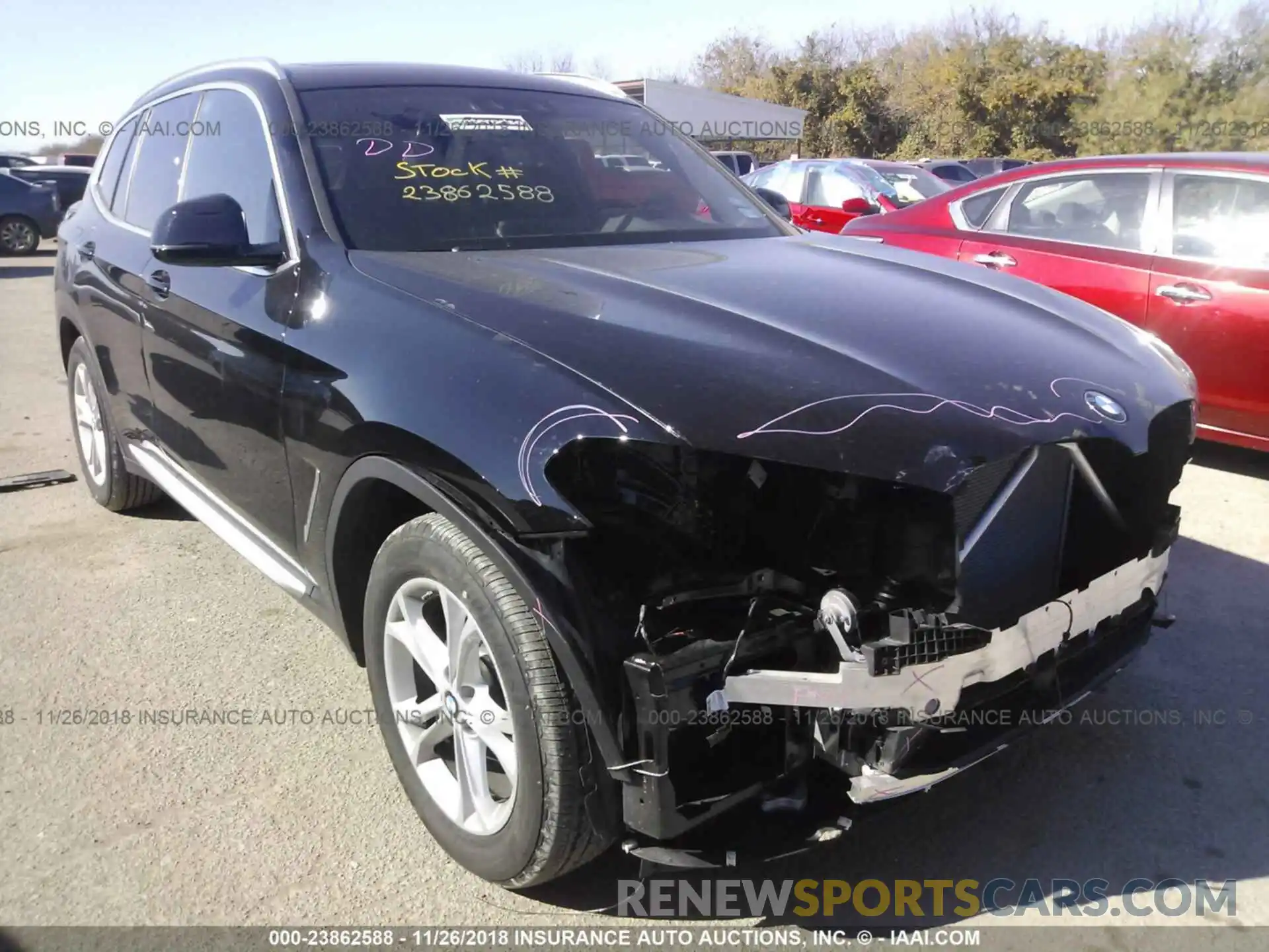 6 Photograph of a damaged car 5UXTR7C56KLF24629 Bmw X3 2019