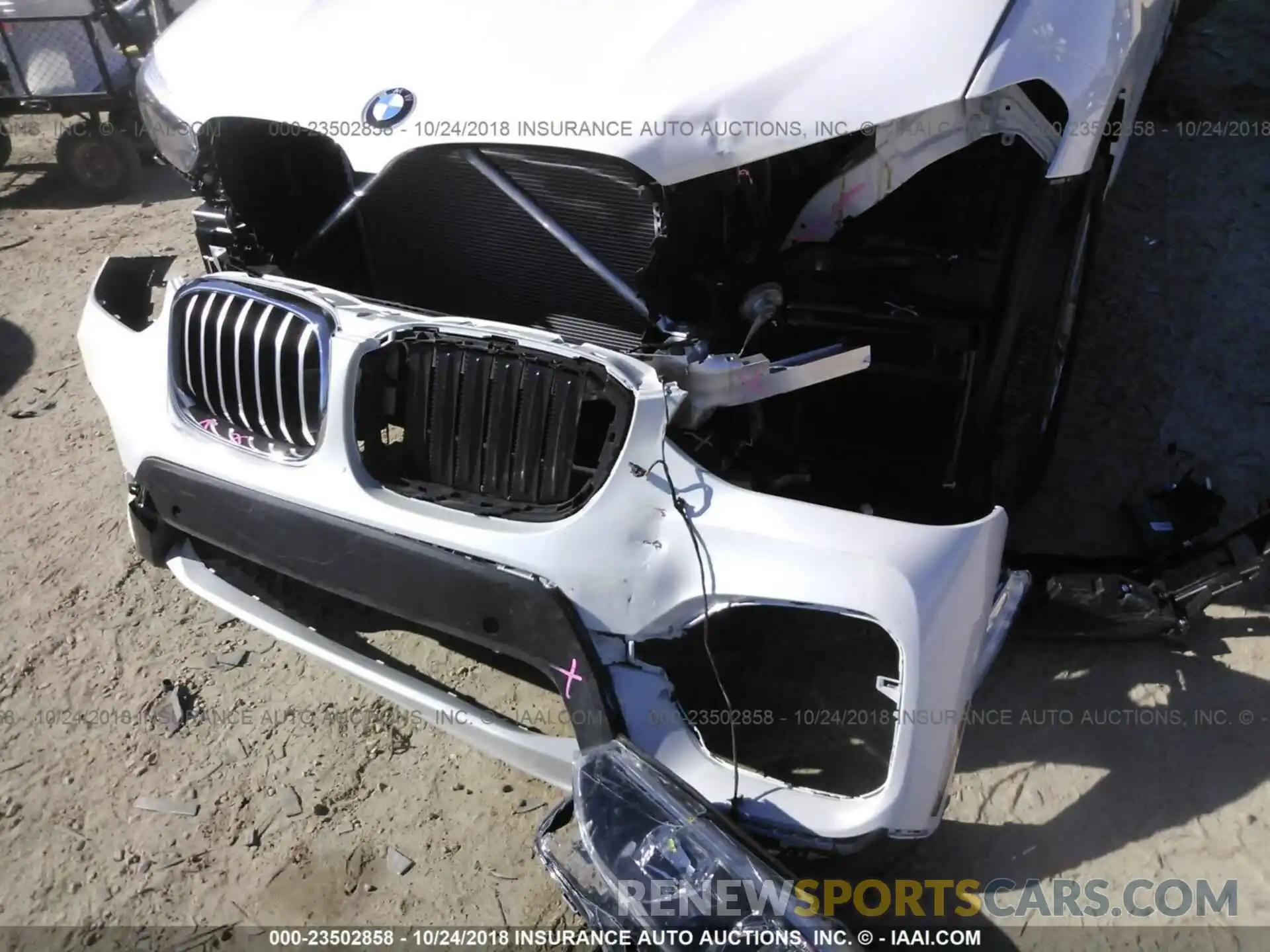 6 Photograph of a damaged car 5UXTR7C56KLF25764 Bmw X3 2019