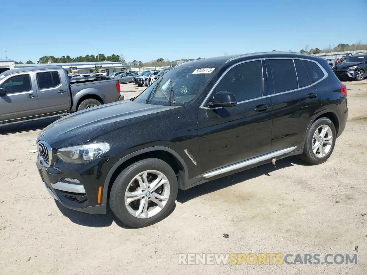 1 Photograph of a damaged car 5UXTR7C56KLF28387 BMW X3 2019