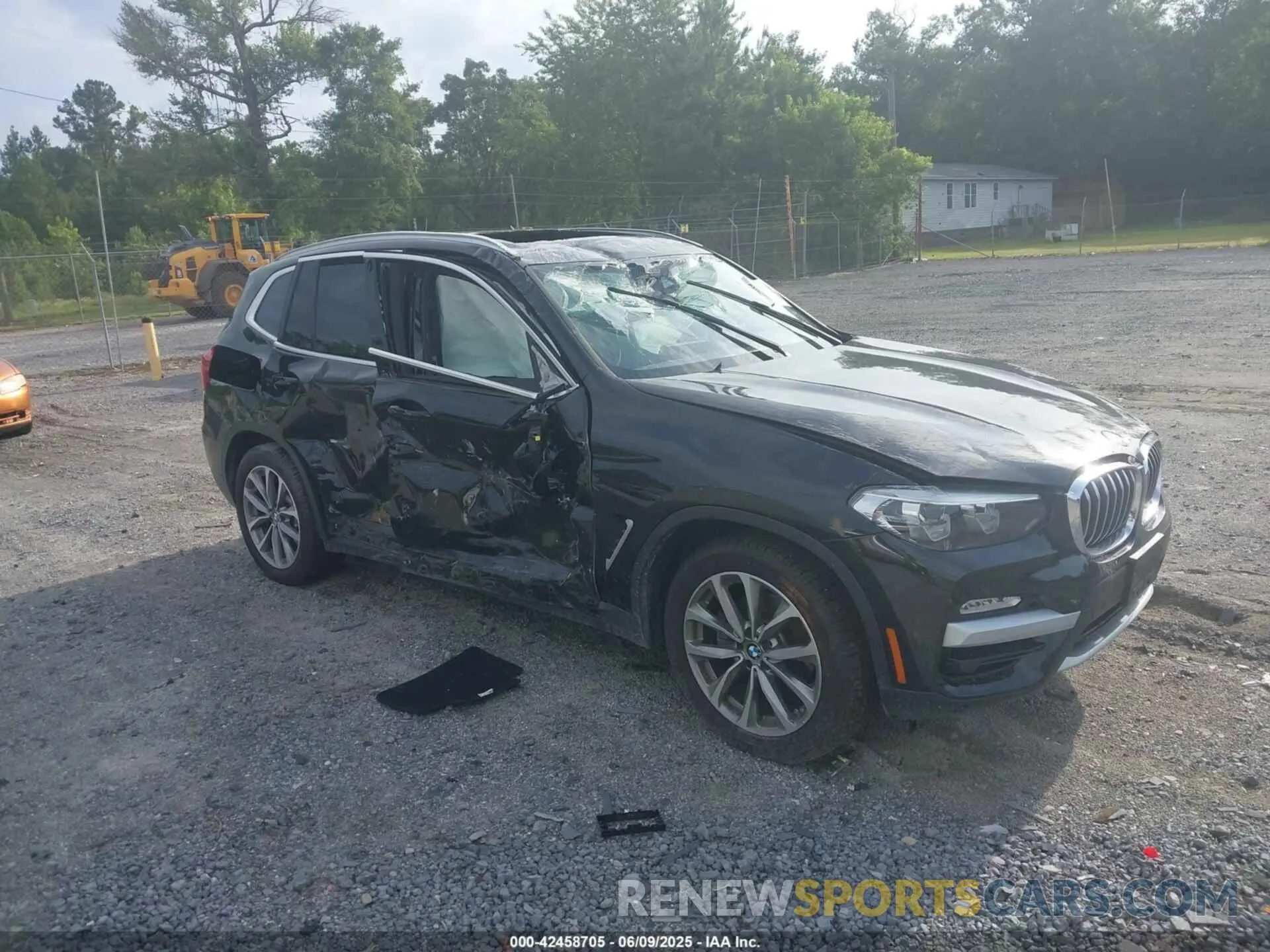 1 Photograph of a damaged car 5UXTR7C56KLF37364 BMW X3 2019