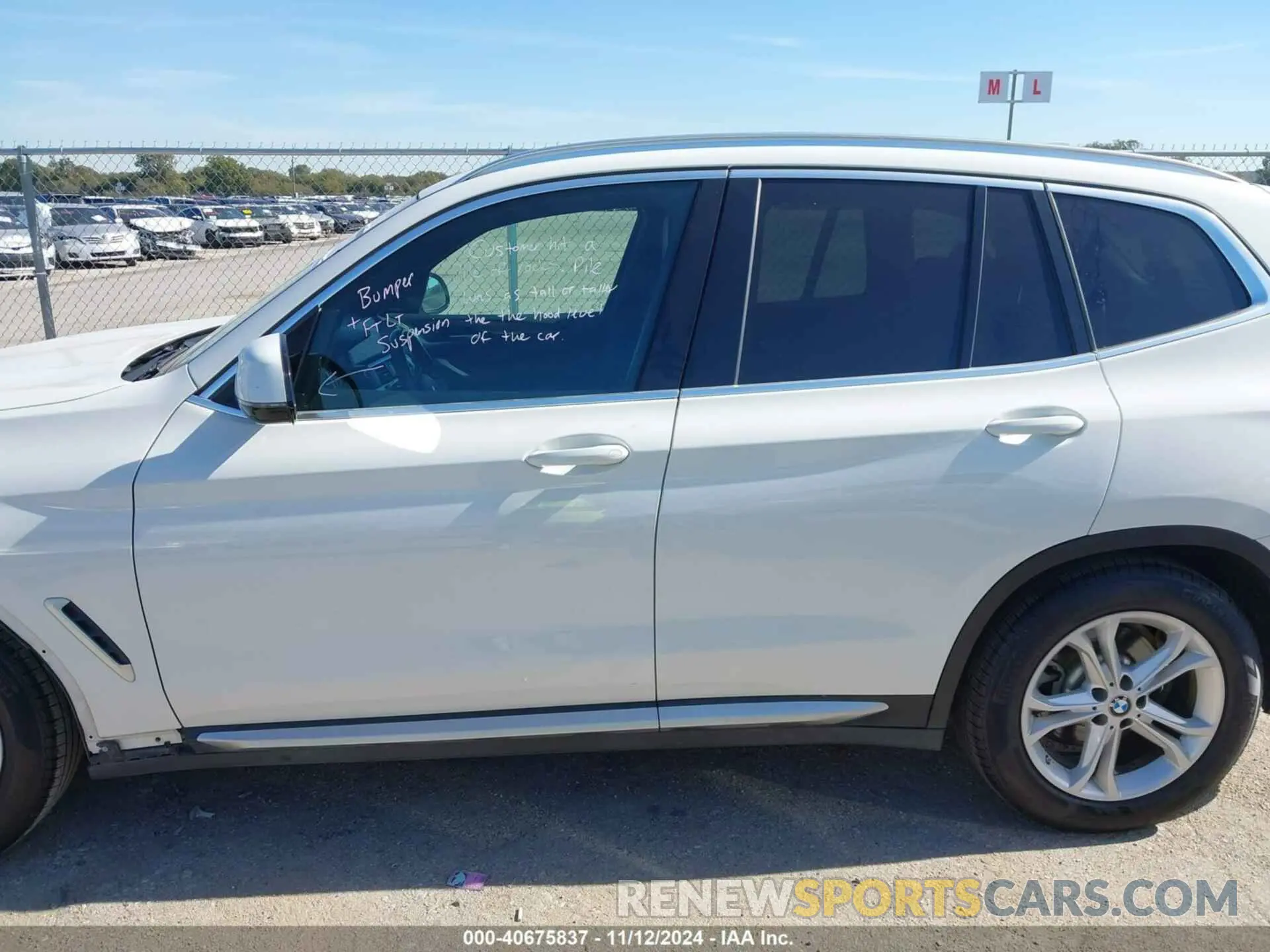 14 Photograph of a damaged car 5UXTR7C56KLR43805 BMW X3 2019