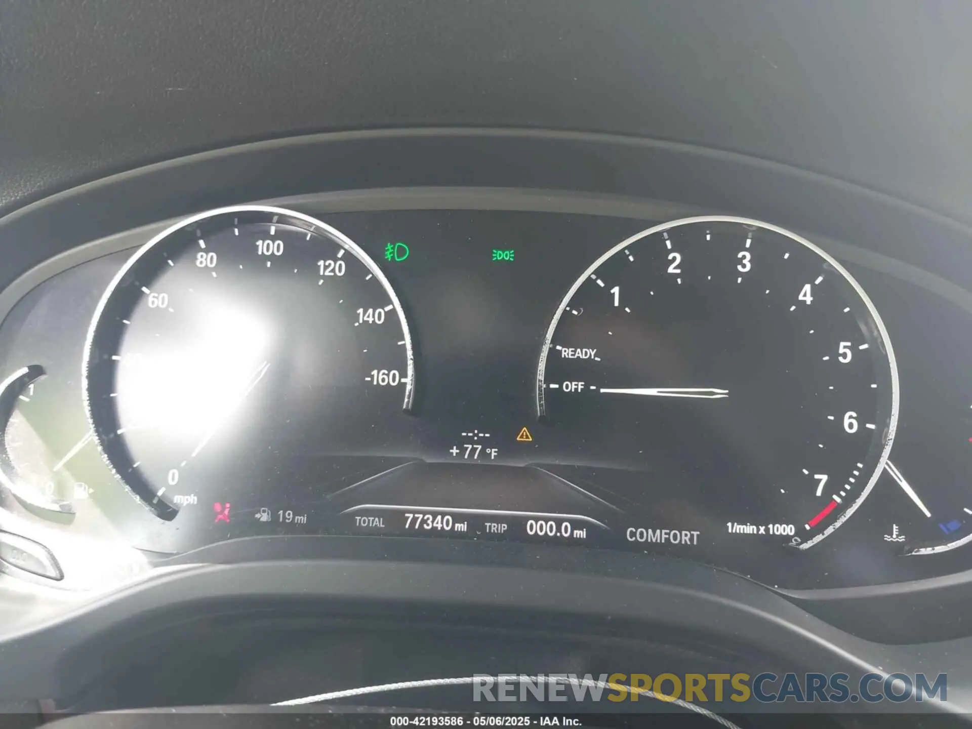 7 Photograph of a damaged car 5UXTR7C56KLR51693 BMW X3 2019