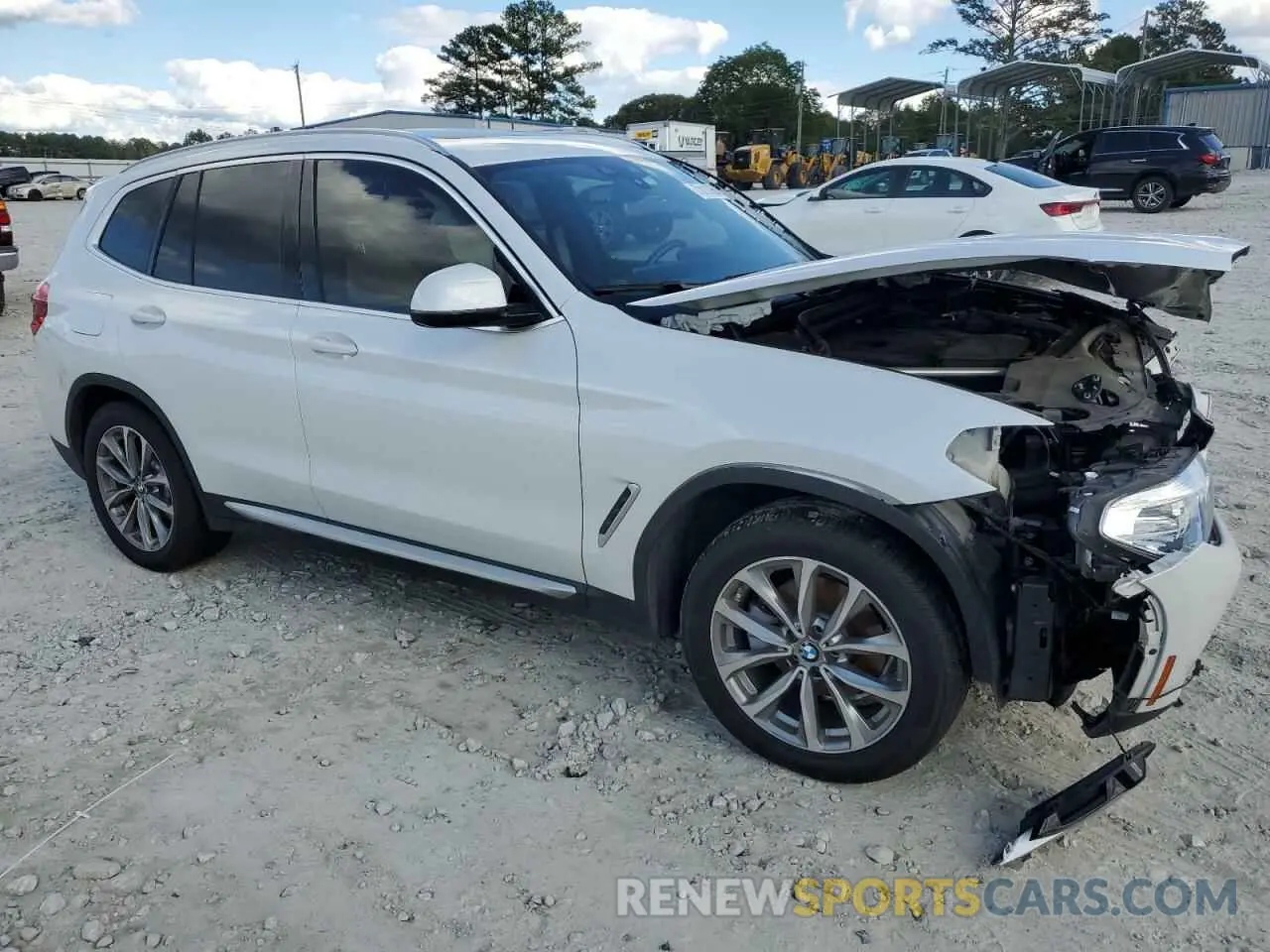 4 Photograph of a damaged car 5UXTR7C56KLR52102 BMW X3 2019