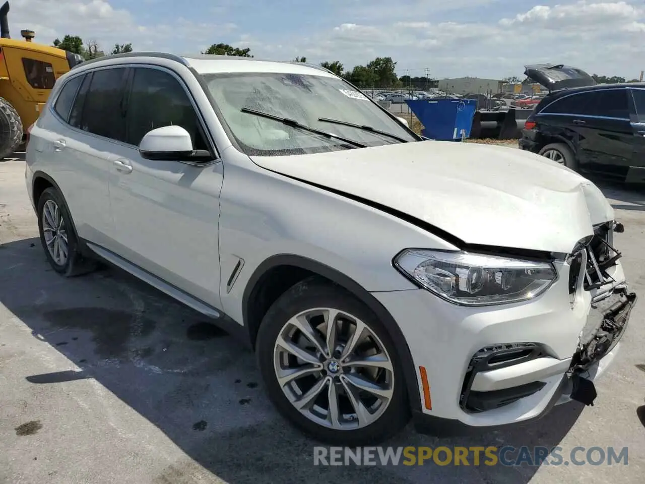 4 Photograph of a damaged car 5UXTR7C56KLR53038 BMW X3 2019
