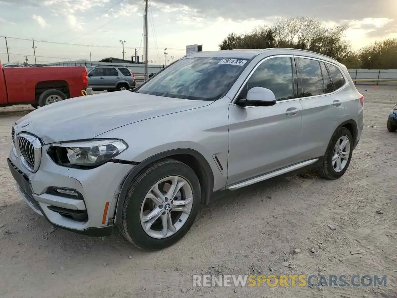 1 Photograph of a damaged car 5UXTR7C57KLE94850 BMW X3 2019