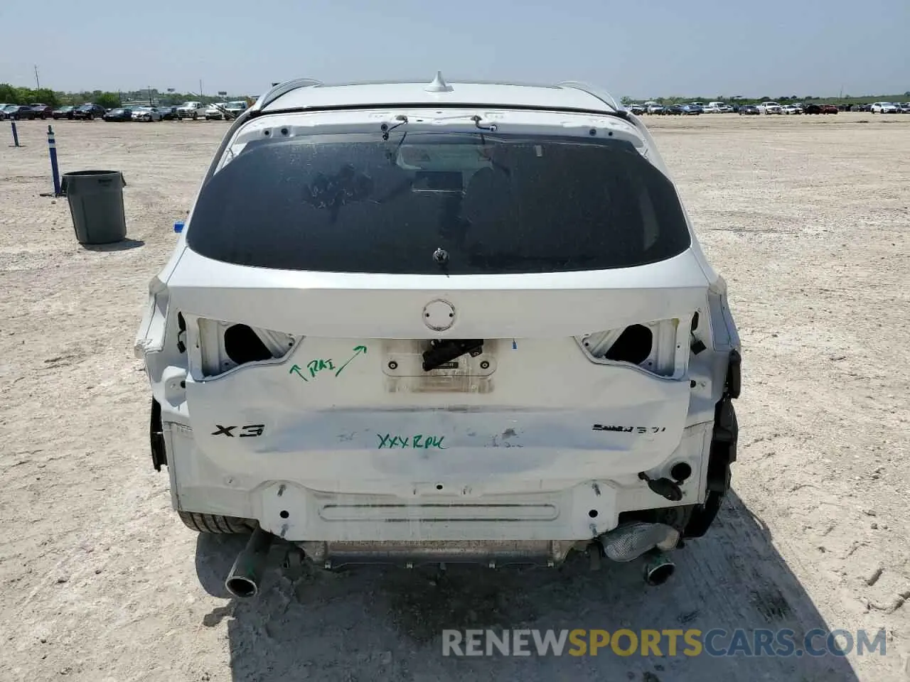 6 Photograph of a damaged car 5UXTR7C57KLE97733 BMW X3 2019