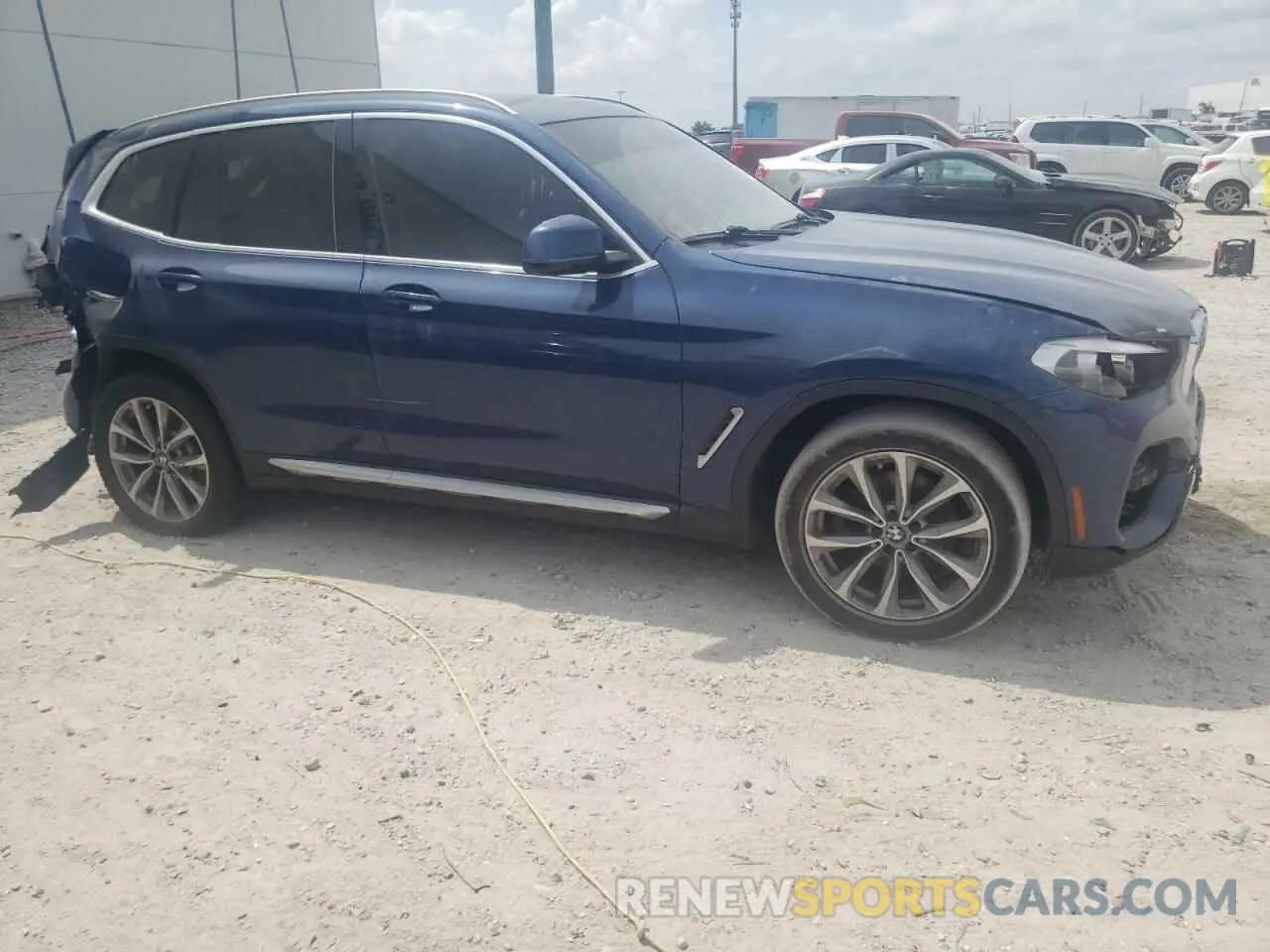 4 Photograph of a damaged car 5UXTR7C57KLF26082 BMW X3 2019
